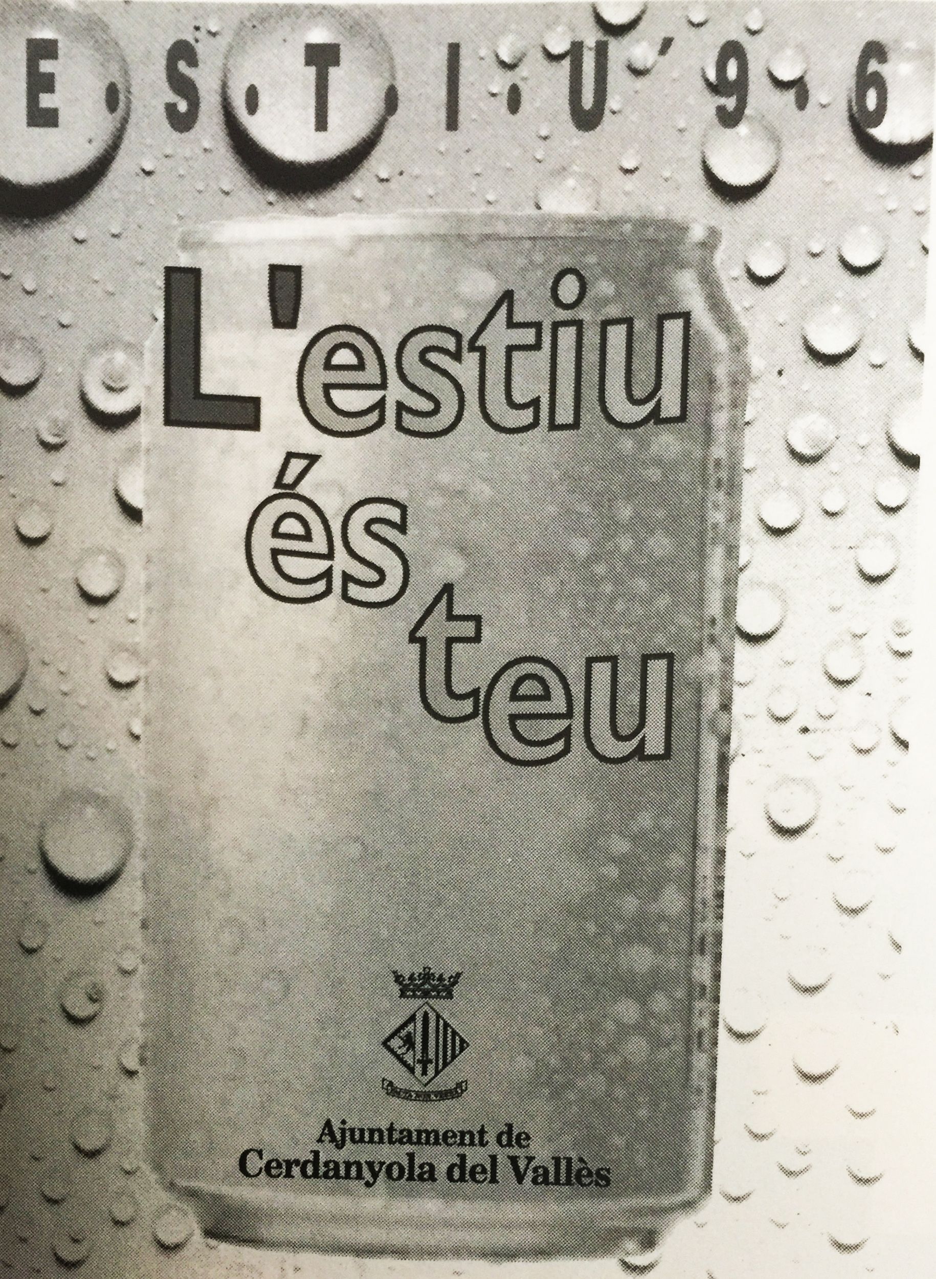 Campanya L'Estiu És Teu de l'Ajuntament de Cerdanyola (1996)