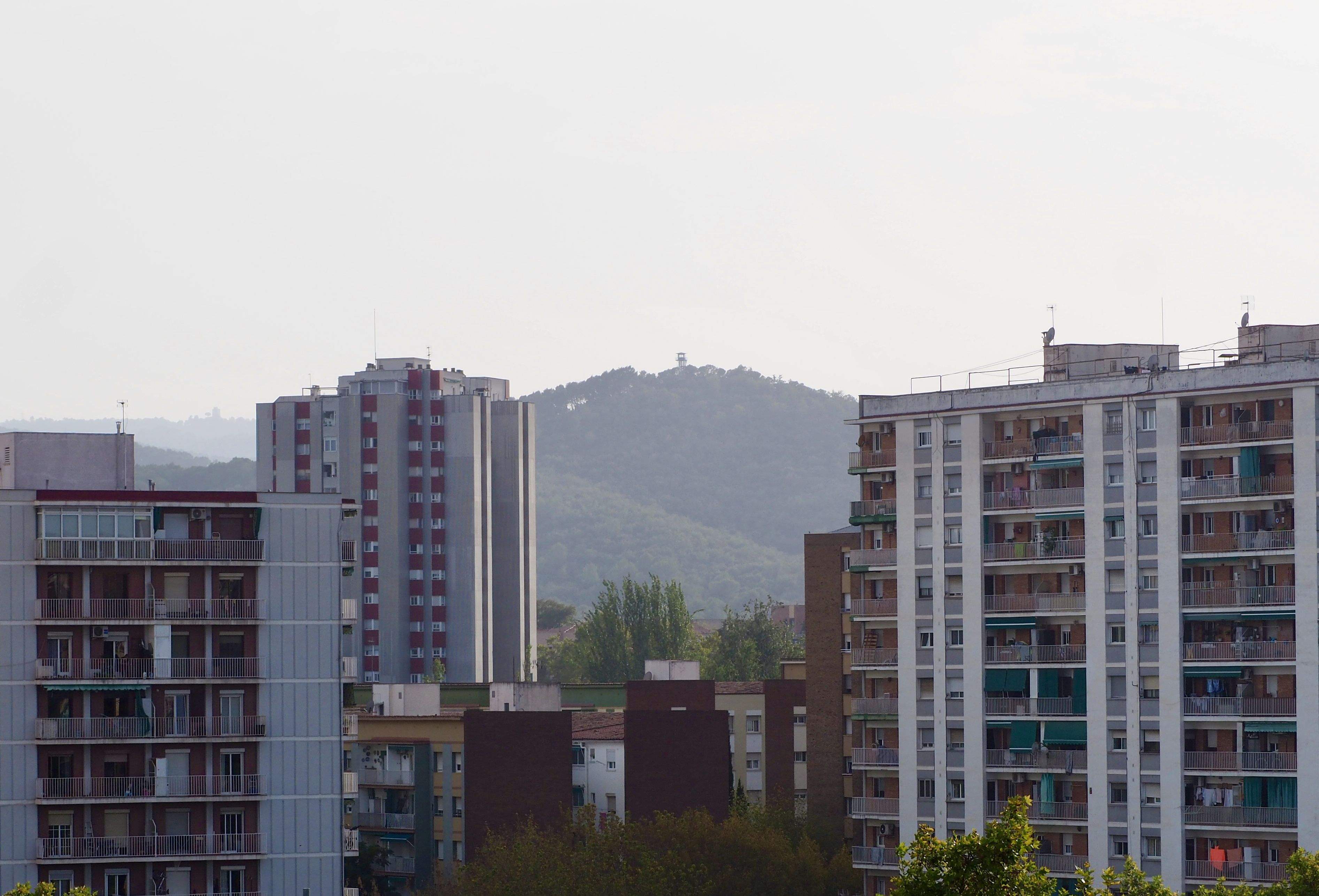 Una onada de pols africana afecta Catalunya. FOTO: Redacció
