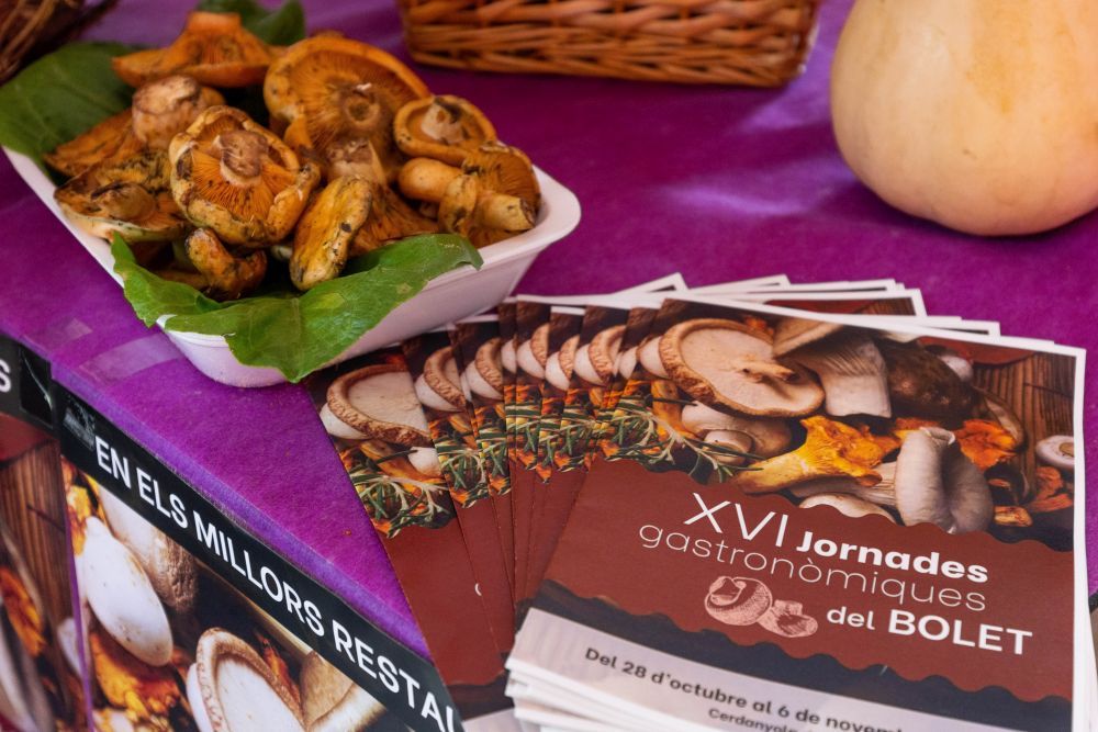 Les Jornades Gastronòmiques del Bolet se celebren entre el 28 d'octubre i el 6 de novembre. FOTO: Ajuntament de Cerdanyola