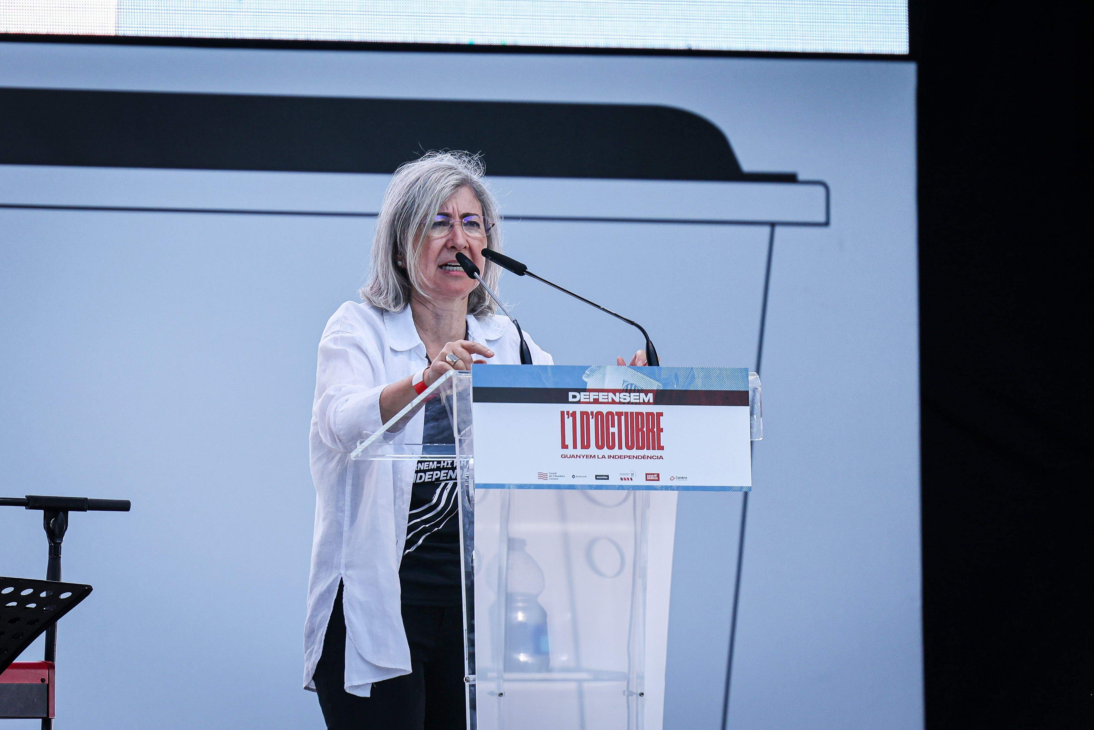 La presidenta de l'ANC, Dolors Feliu, participarà a l'acte del Vallès Occidental. FOTO: ACN La presidenta de l'ANC, Dolors Feliu, participarà a l'acte del Vallès Occidental. FOTO: ACN