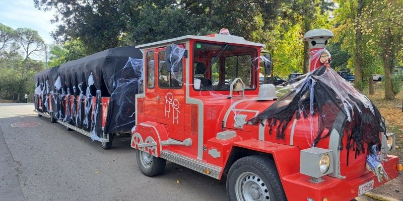 El tren terrorífic de Catalònia Fundació Creactiva. FOTO: Cedida