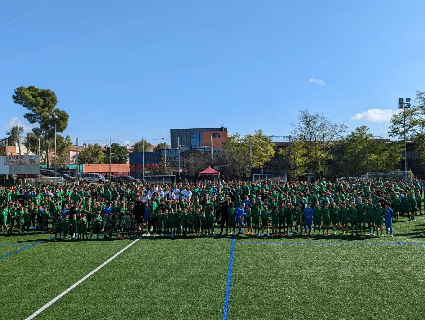 Moment de la presentació del Cerdanyola Futbol Club. FOTO: Facebook Carlos Cordon