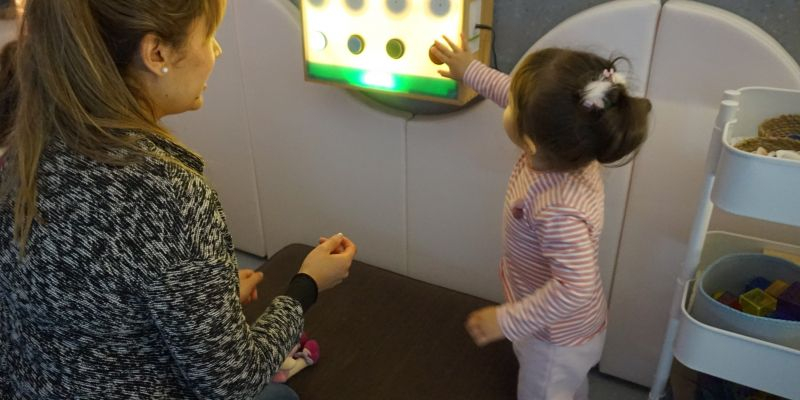 Aula multisensorial de l'escola bressol Casa del Molí de L'Hospitalet de Llobregat