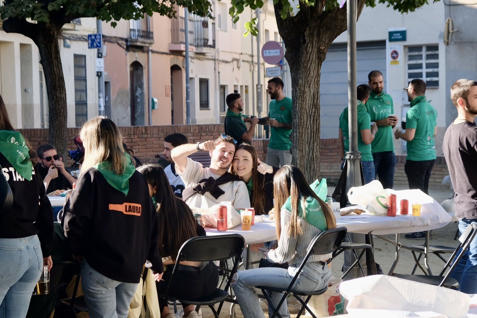 1a edició del Dinar Popular de Penyes en la Festa Major de Sant Martí 2022. FOTO: Ale Gómez