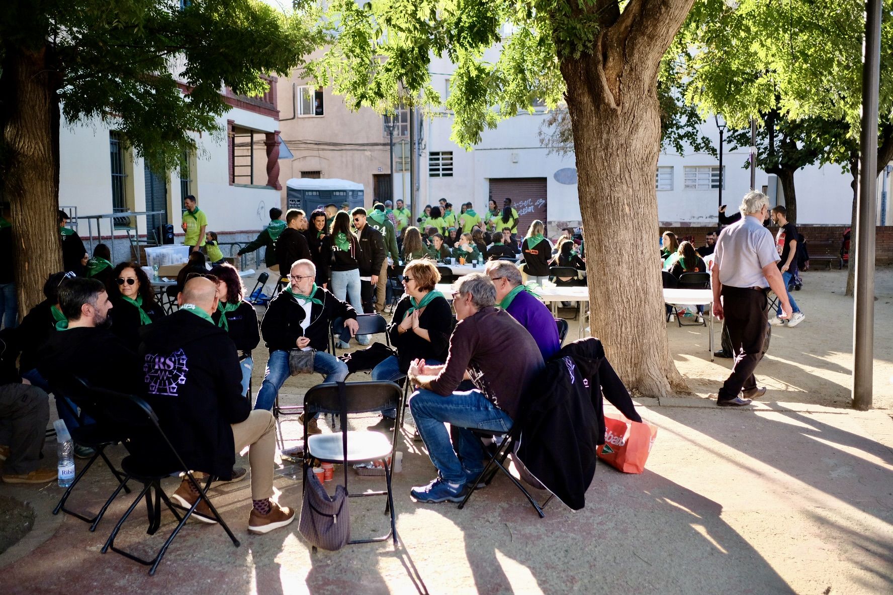 1a edició del Dinar Popular de Penyes en la Festa Major de Sant Martí 2022. FOTO: Ale Gómez