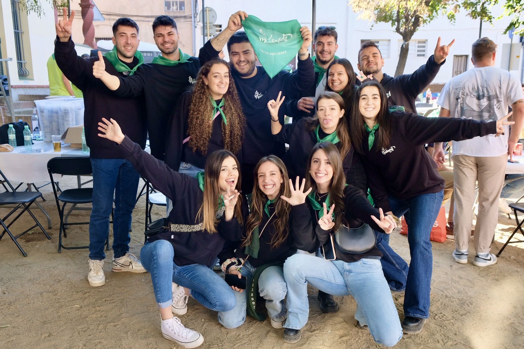 1a edició del Dinar Popular de Penyes en la Festa Major de Sant Martí 2022. FOTO: Ale Gómez