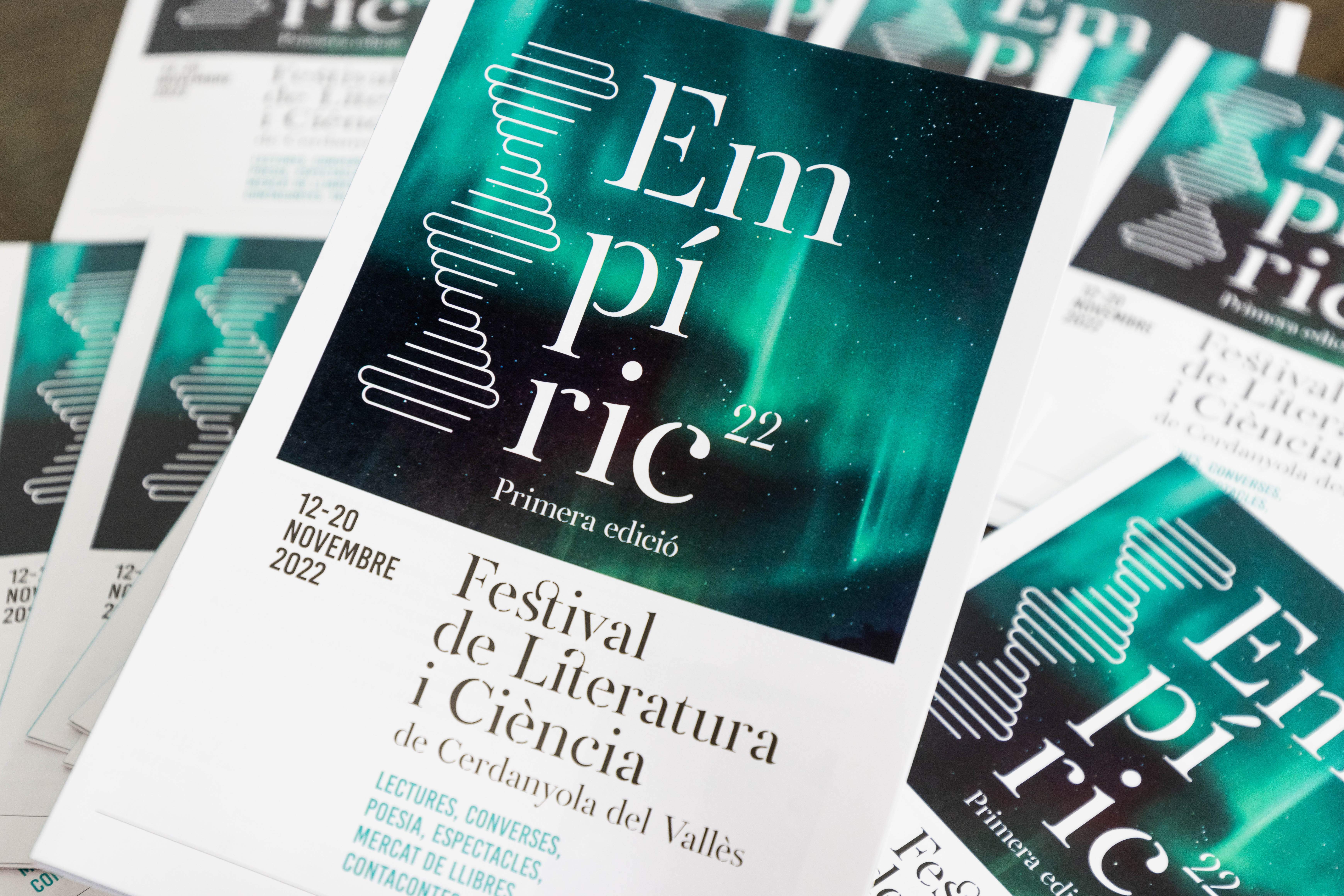 Programa d'activitats del festival Empíric. FOTO: Núria Puentes (Ajuntament de Cerdanyola)