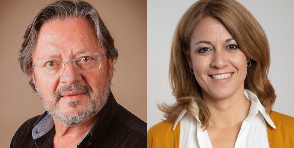 Enric Marín i Helena Solà d'ERC. FOTO: Cedides