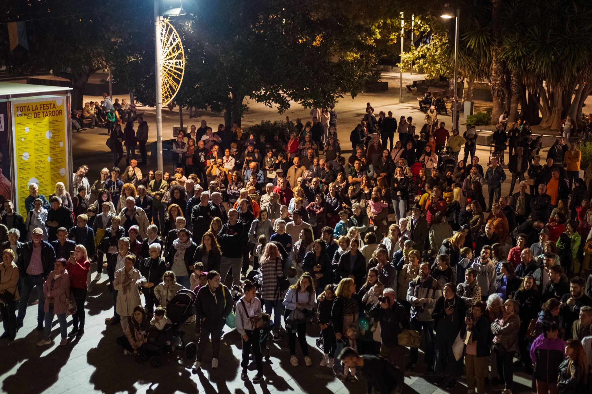 Pregó dels Castellers de Cerdanyola a la Festa Major de Sant Martí. FOTO: Ale Gómez