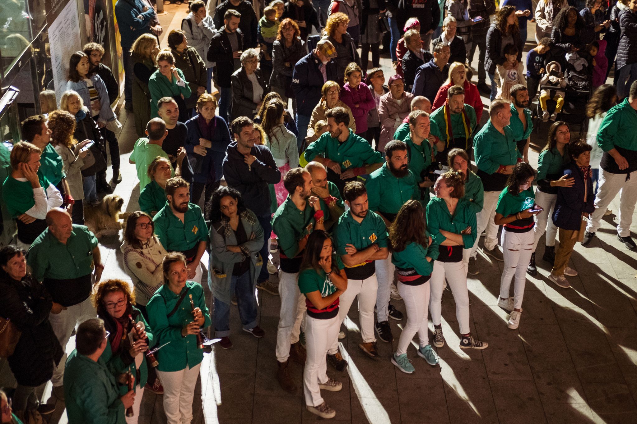 Pregó dels Castellers de Cerdanyola a la Festa Major de Sant Martí. FOTO: Ale Gómez