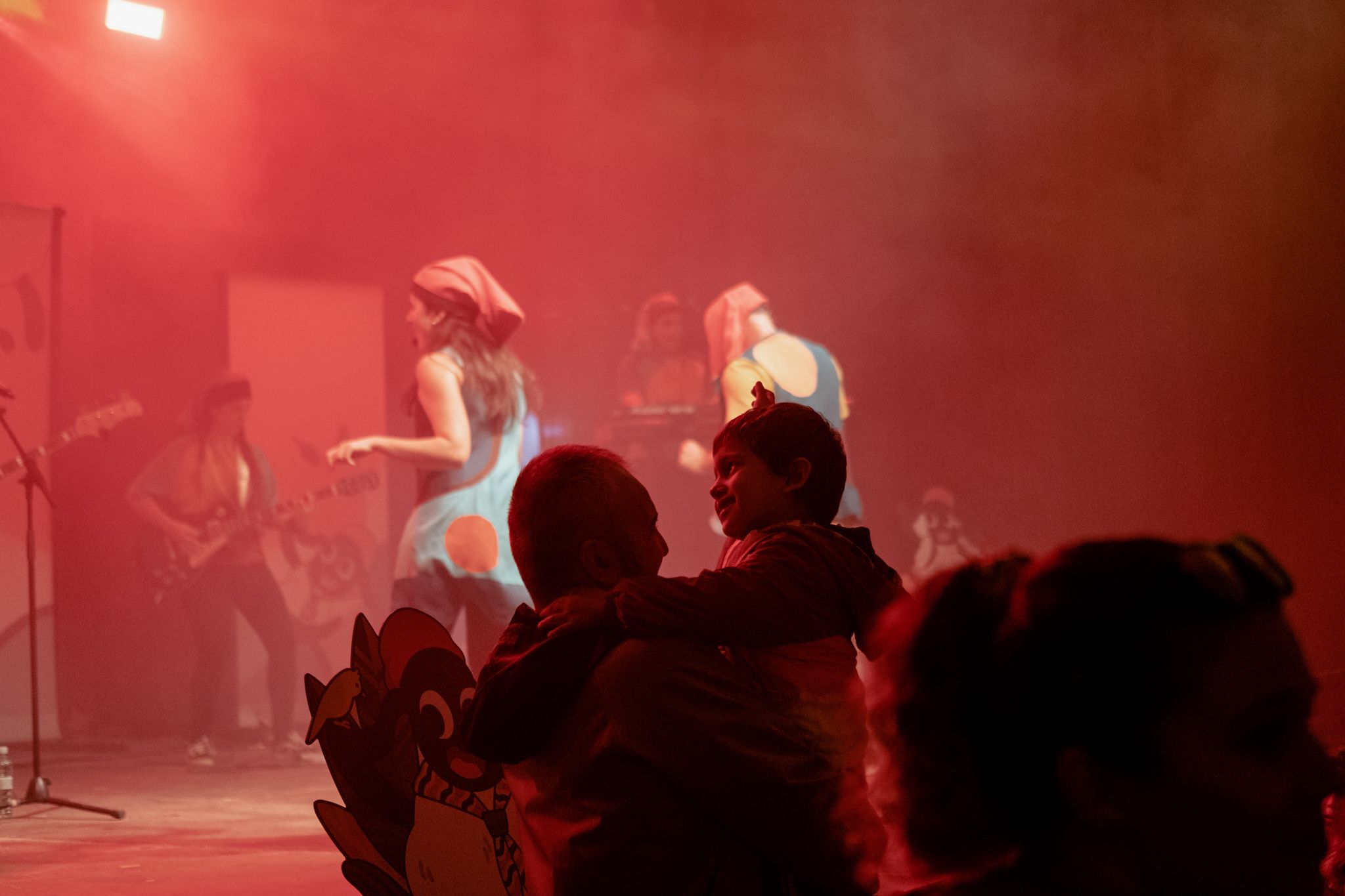 Espectacle infantil i xocolatada per Sant Martí a l'envelat. FOTO: Ale Gómez