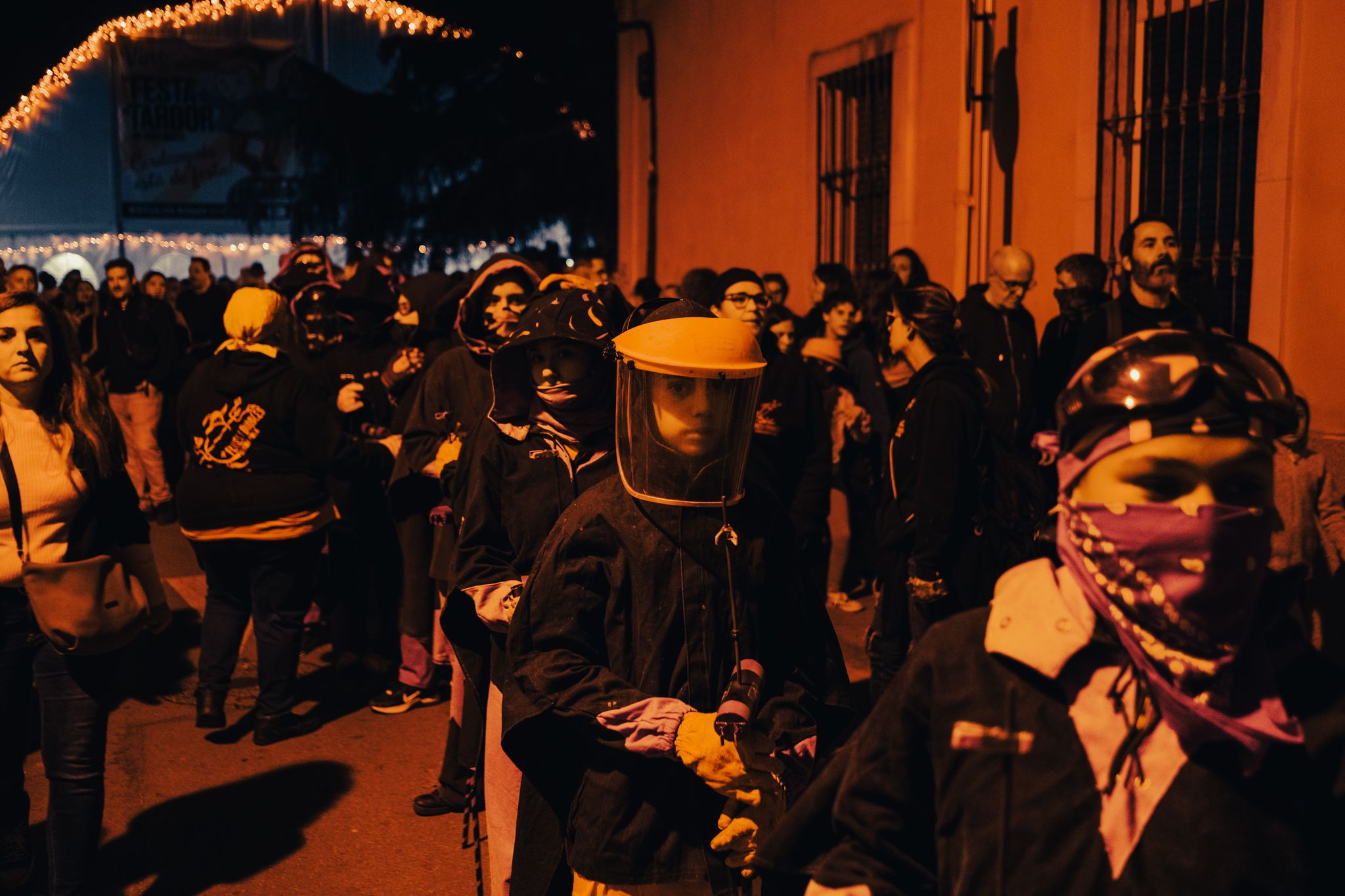 Correfoc dels Diables i Contrapregó Festa Major de Sant Martí 2022. FOTO: Ale Gómez