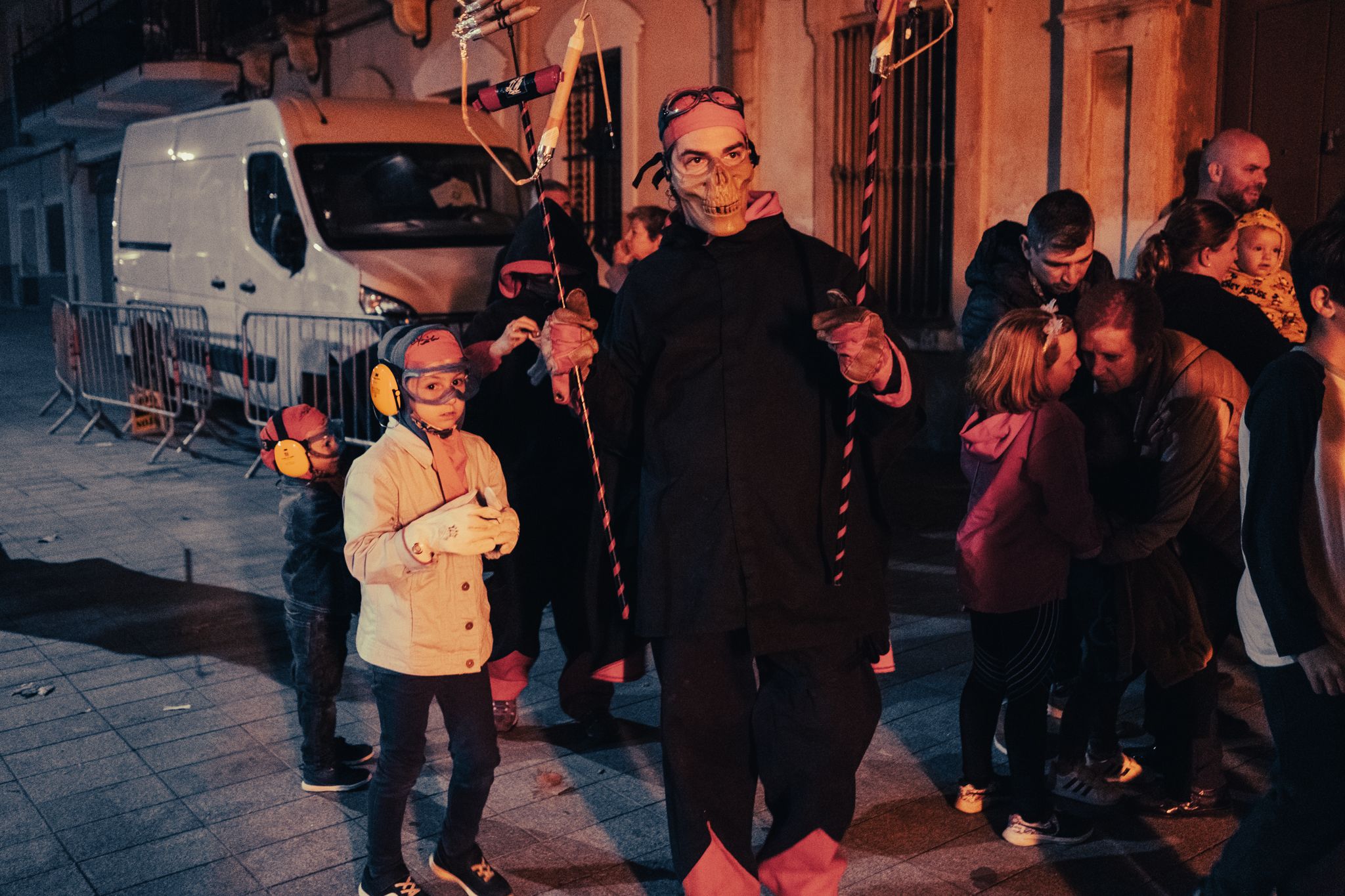 Correfoc dels Diables i Contrapregó Festa Major de Sant Martí 2022. FOTO: Ale Gómez