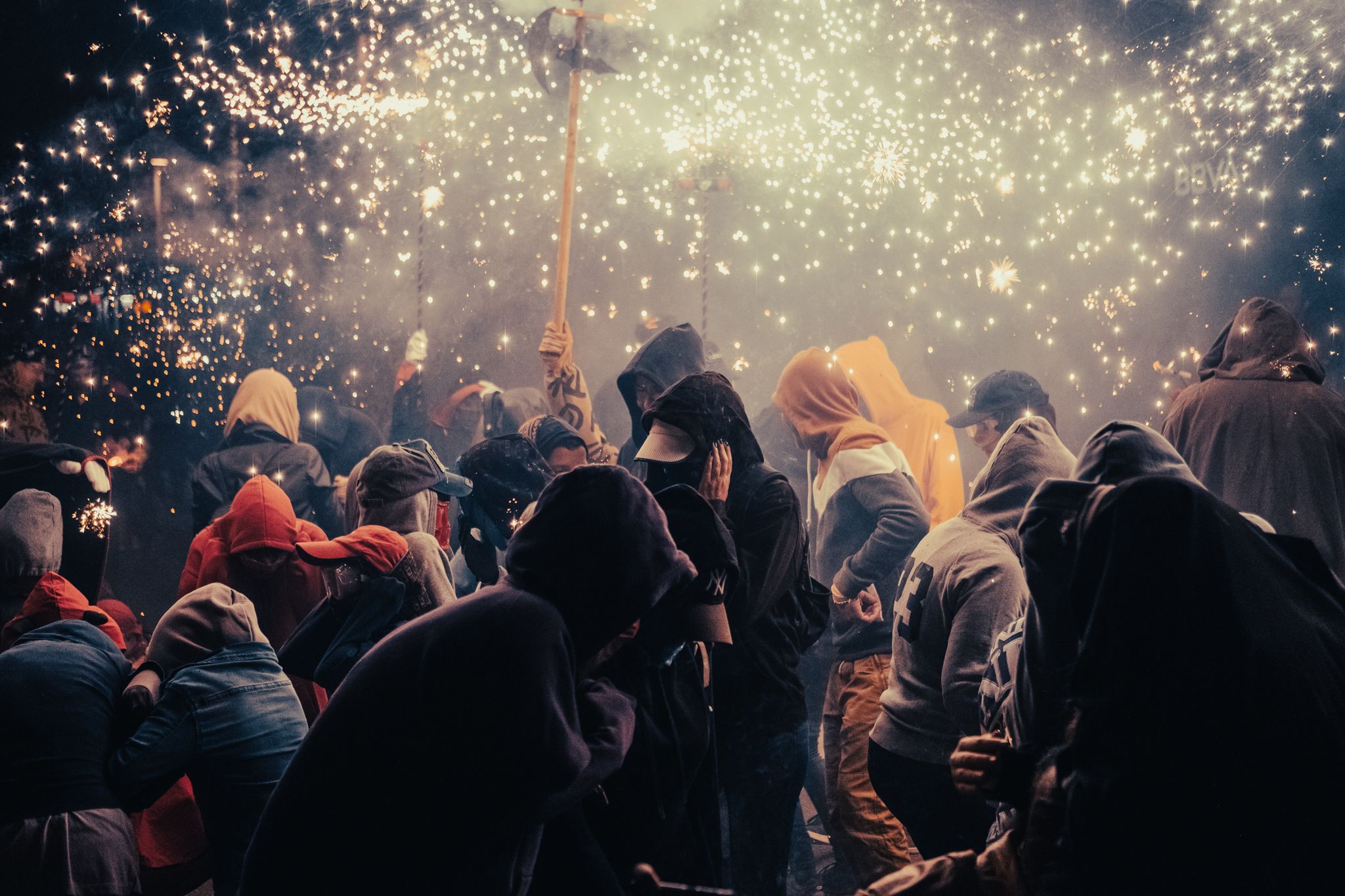 Correfoc dels Diables i Contrapregó Festa Major de Sant Martí 2022. FOTO: Ale Gómez