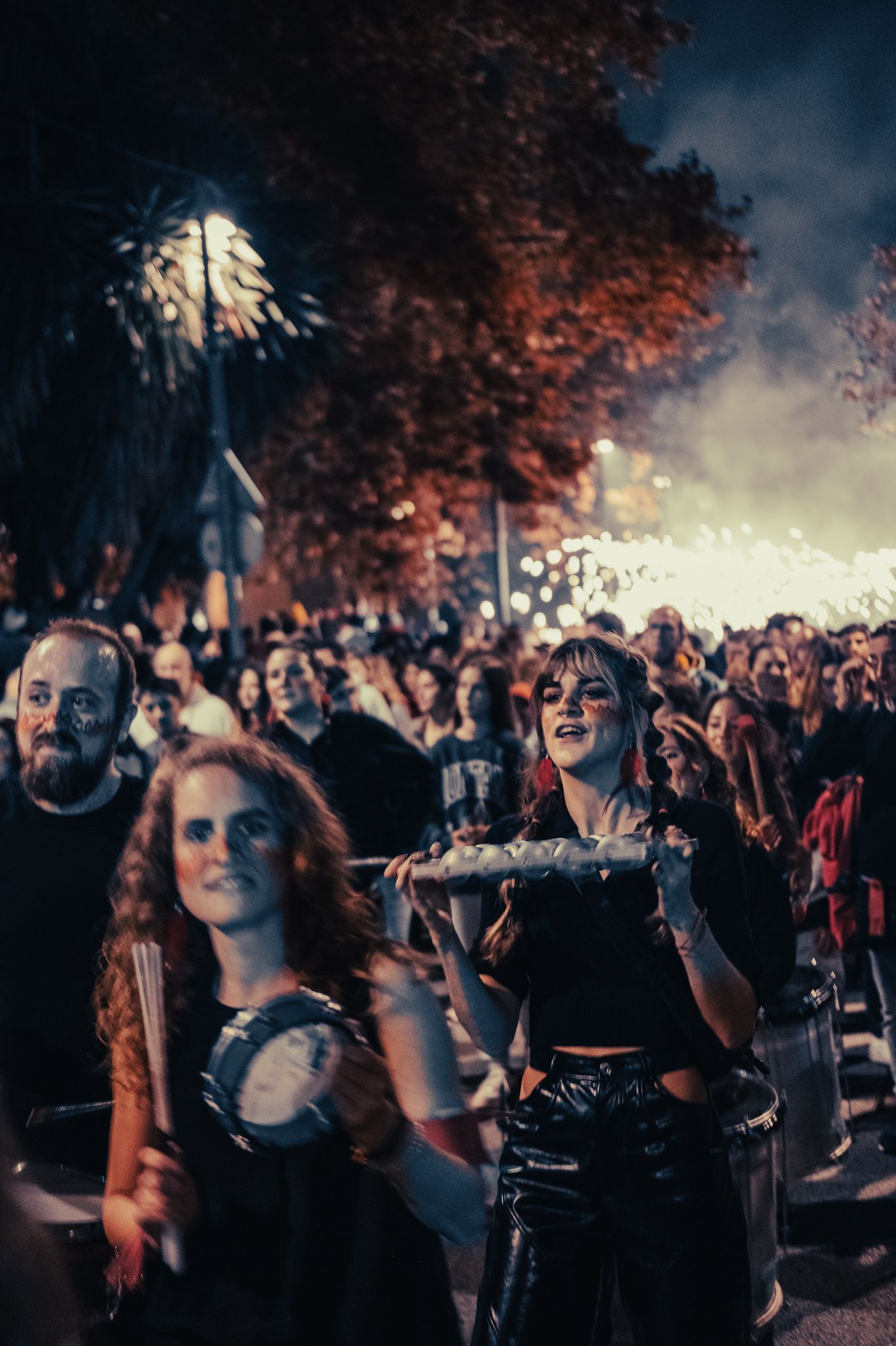 Correfoc dels Diables i Contrapregó Festa Major de Sant Martí 2022. FOTO: Ale Gómez