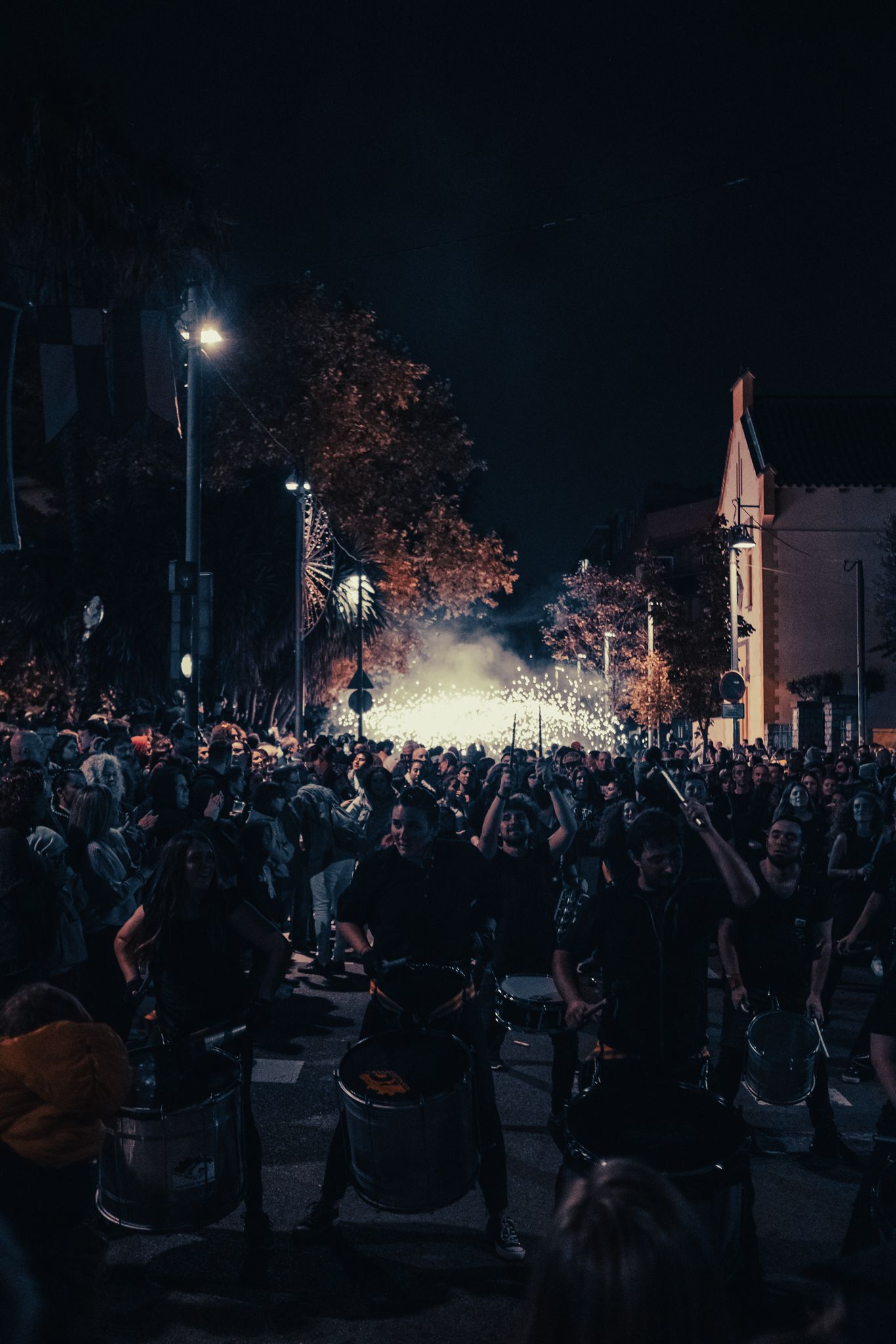 Correfoc dels Diables i Contrapregó Festa Major de Sant Martí 2022. FOTO: Ale Gómez