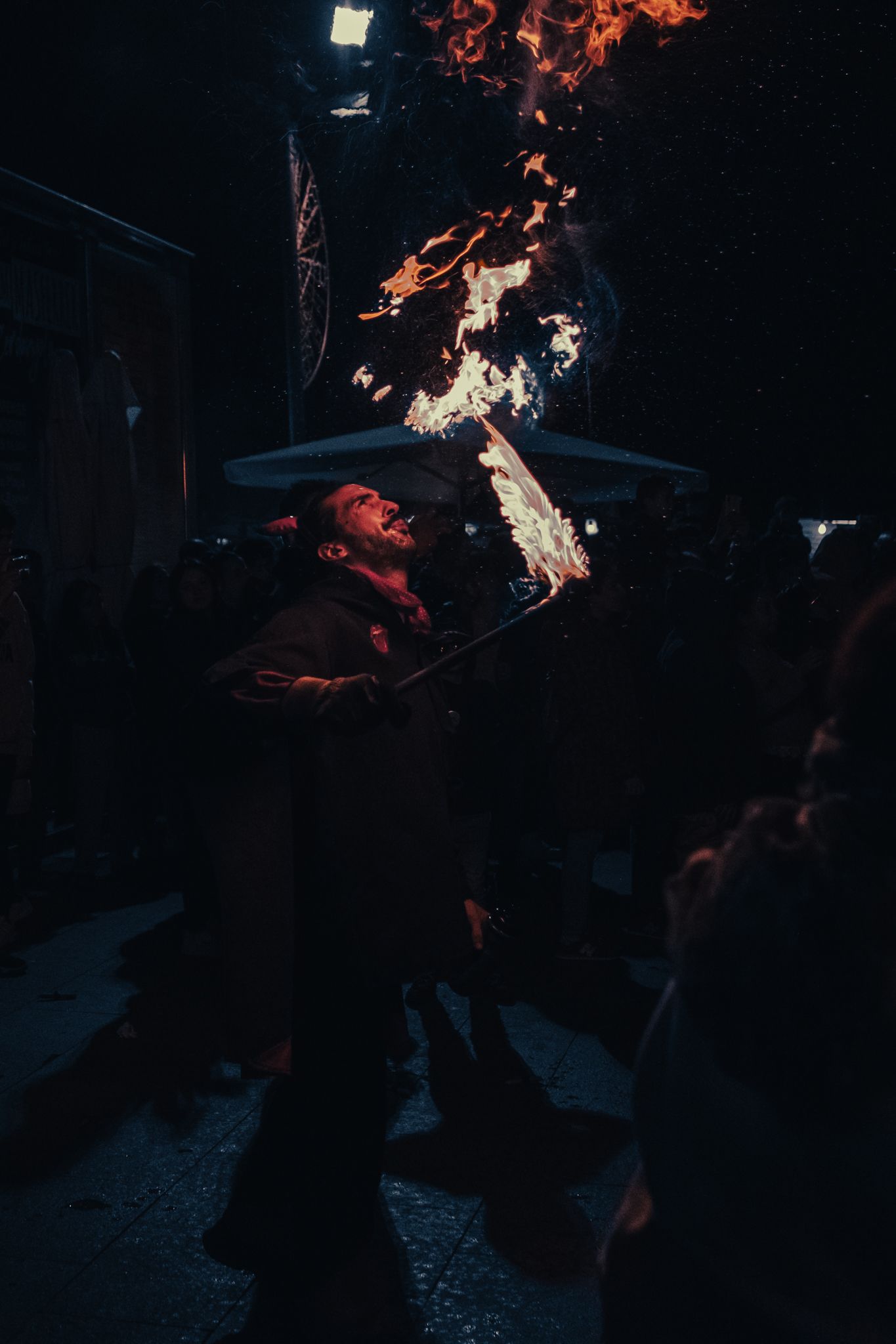 Correfoc dels Diables i Contrapregó Festa Major de Sant Martí 2022. FOTO: Ale Gómez