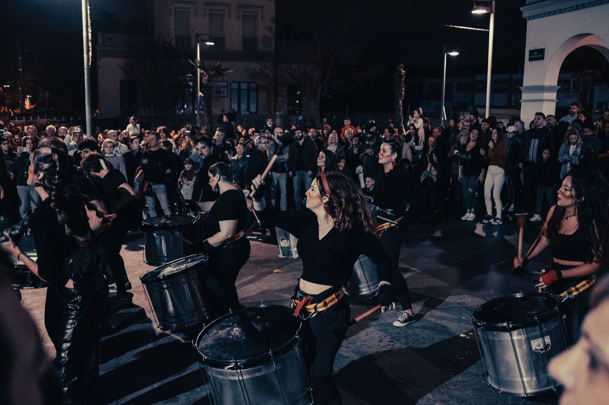 Correfoc dels Diables i Contrapregó Festa Major de Sant Martí 2022. FOTO: Ale Gómez