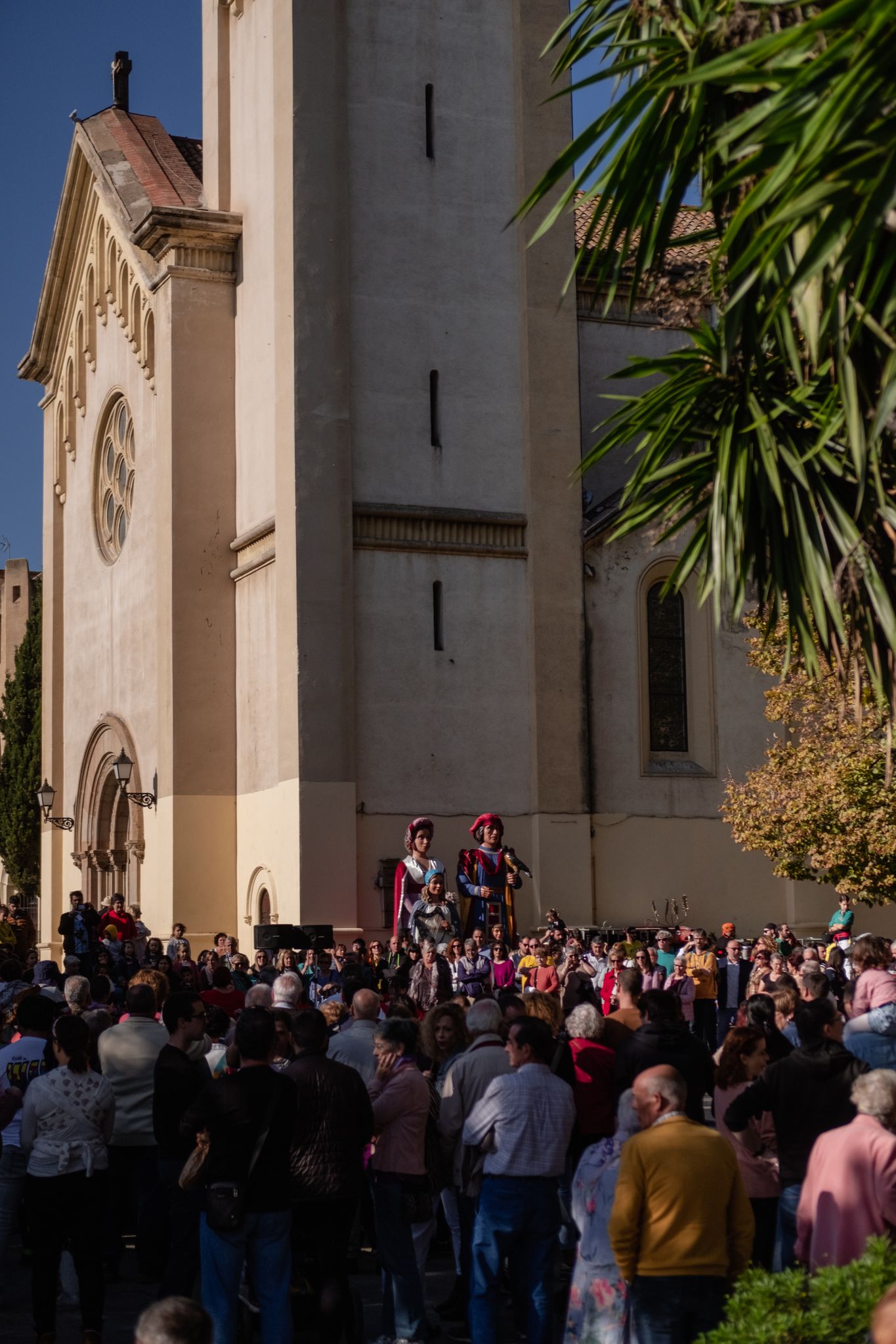 Actuacions de cultura popular a la Festa Major de Sant Martí 2022. FOTO: Ale Gómez