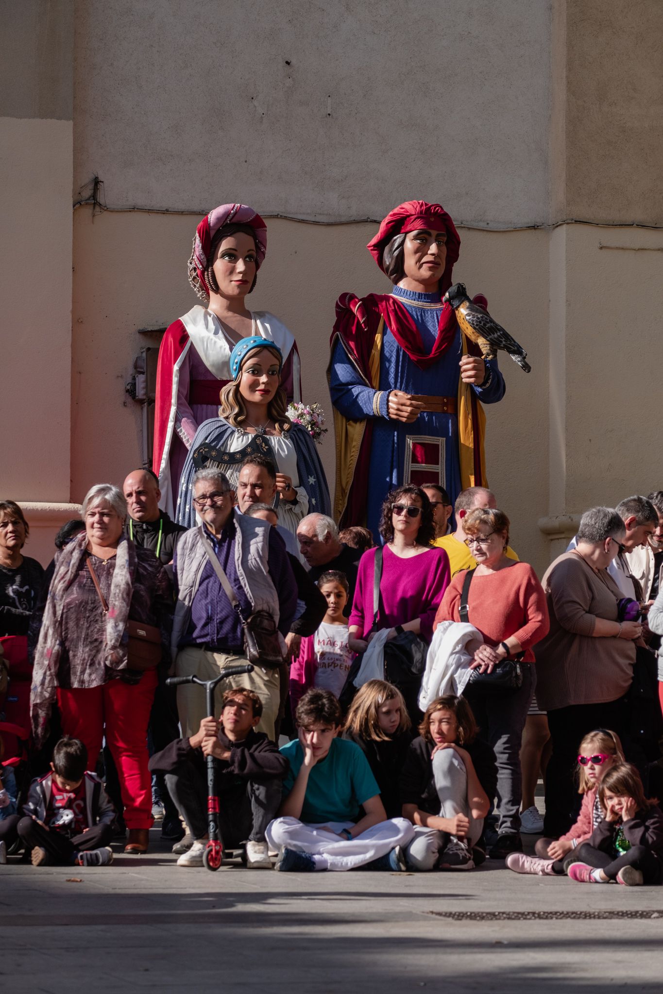 Actuacions de cultura popular a la Festa Major de Sant Martí 2022. FOTO: Ale Gómez