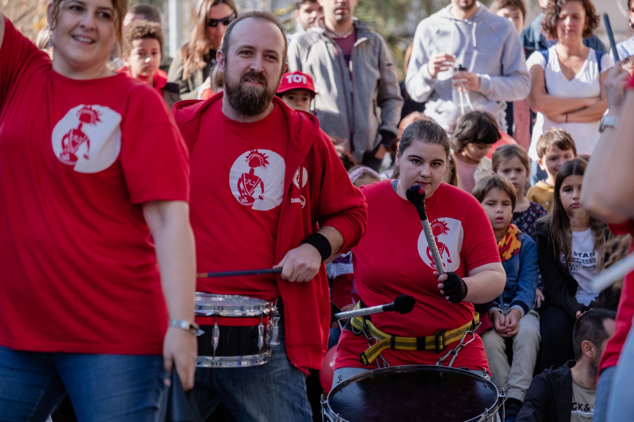 Actuacions de cultura popular a la Festa Major de Sant Martí 2022. FOTO: Ale Gómez