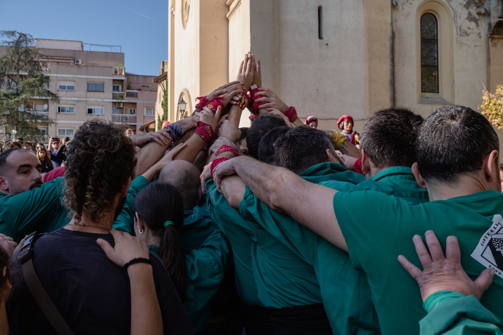 Actuacions de cultura popular a la Festa Major de Sant Martí 2022. FOTO: Ale Gómez