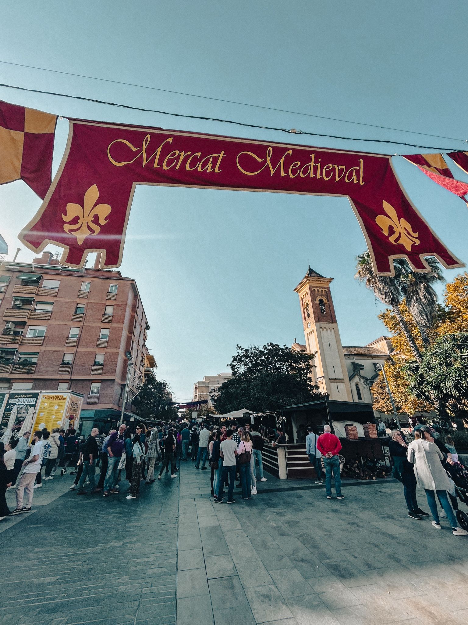 Mercat Medieval Festa Major Sant Martí. FOTO: Ale Gómez