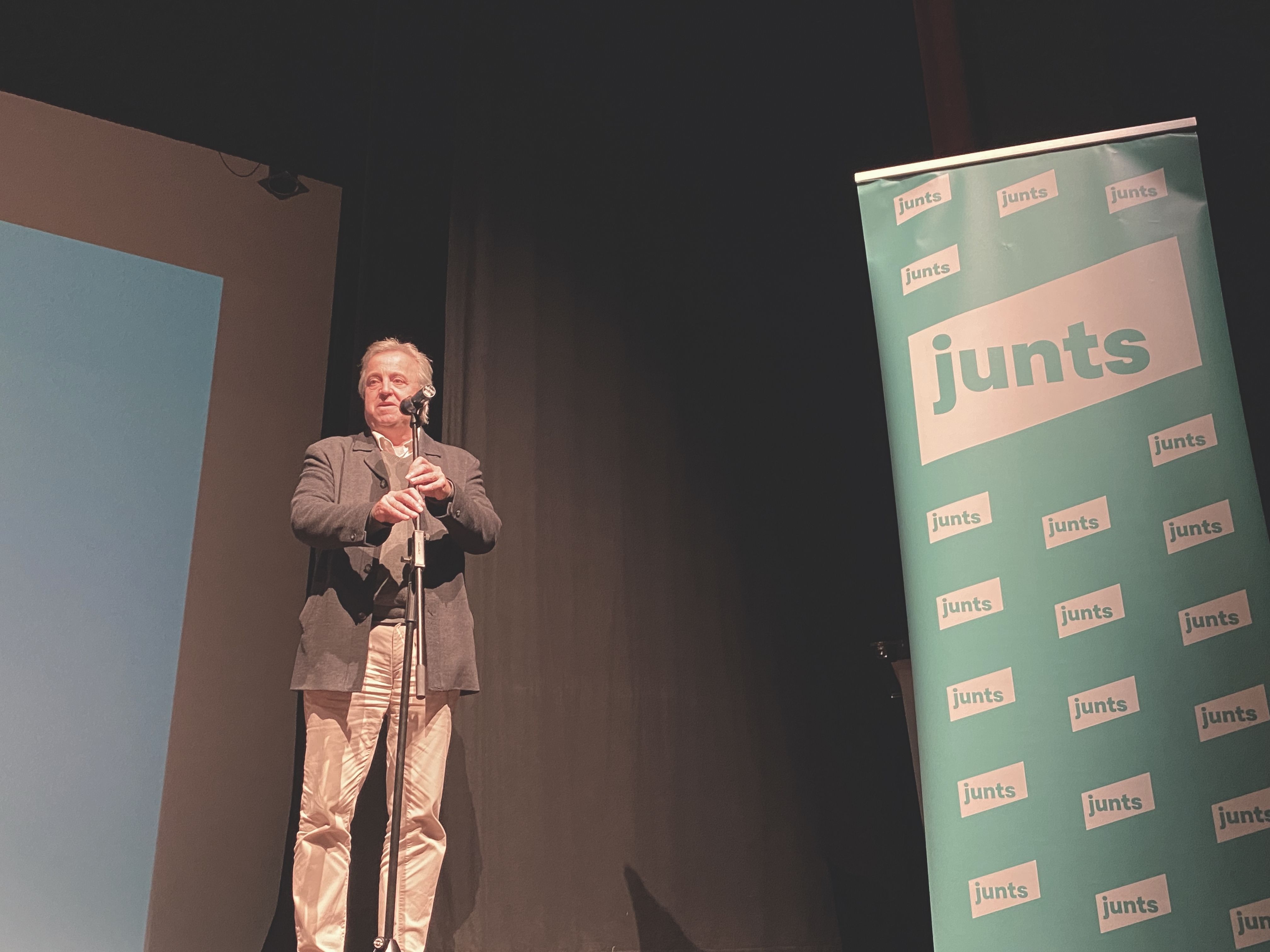 Toni Morral intervé en l'acte de presentació de Joan Sánchez (Junts per Cerdanyola). Toni Morral intervé en l'acte de presentació de Joan Sánchez (Junts per Cerdanyola).