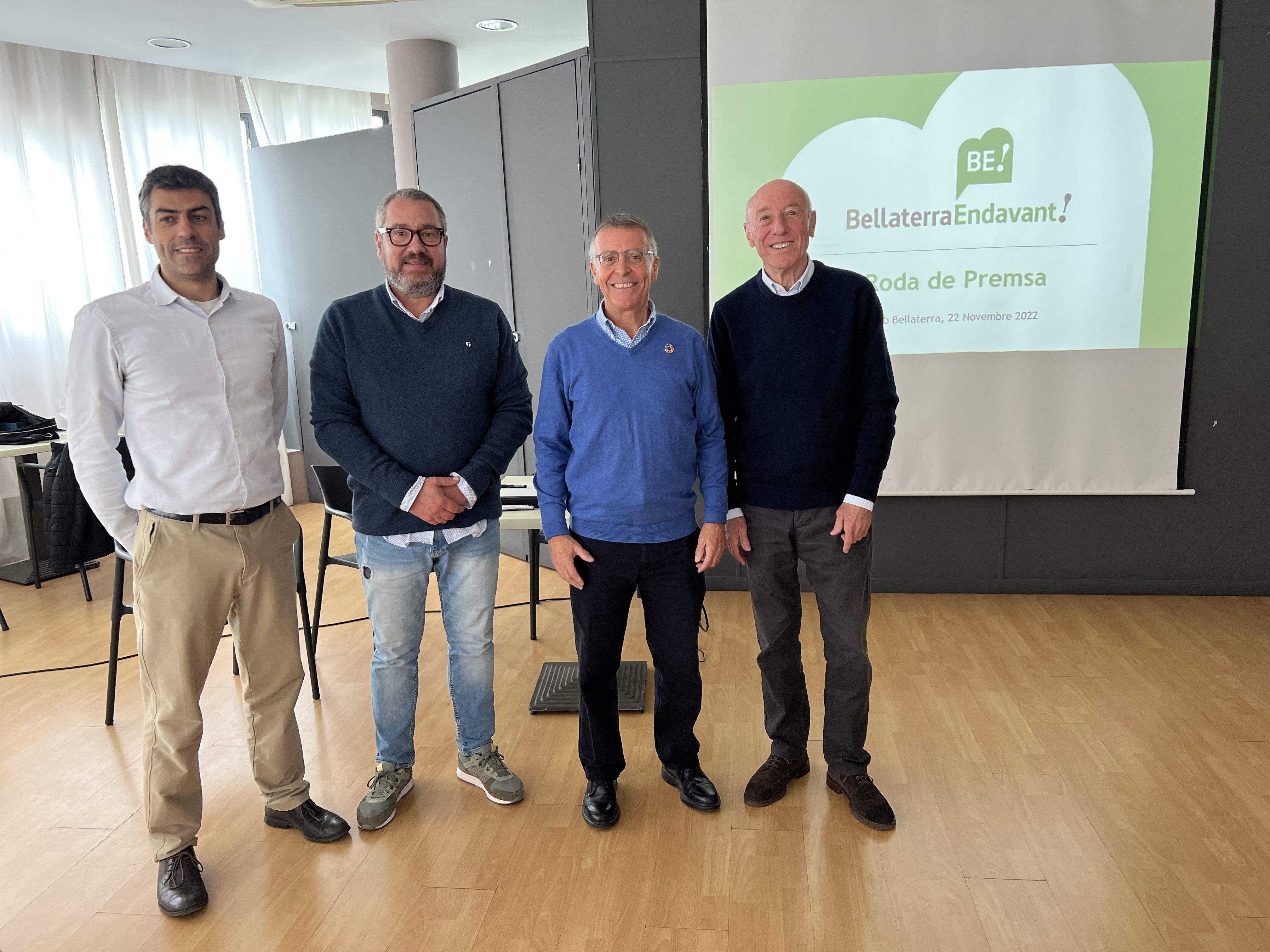 Membres de nou partit Bellaterra Endavant. FOTO: Laia TR Membres de nou partit Bellaterra Endavant. FOTO: Laia TR