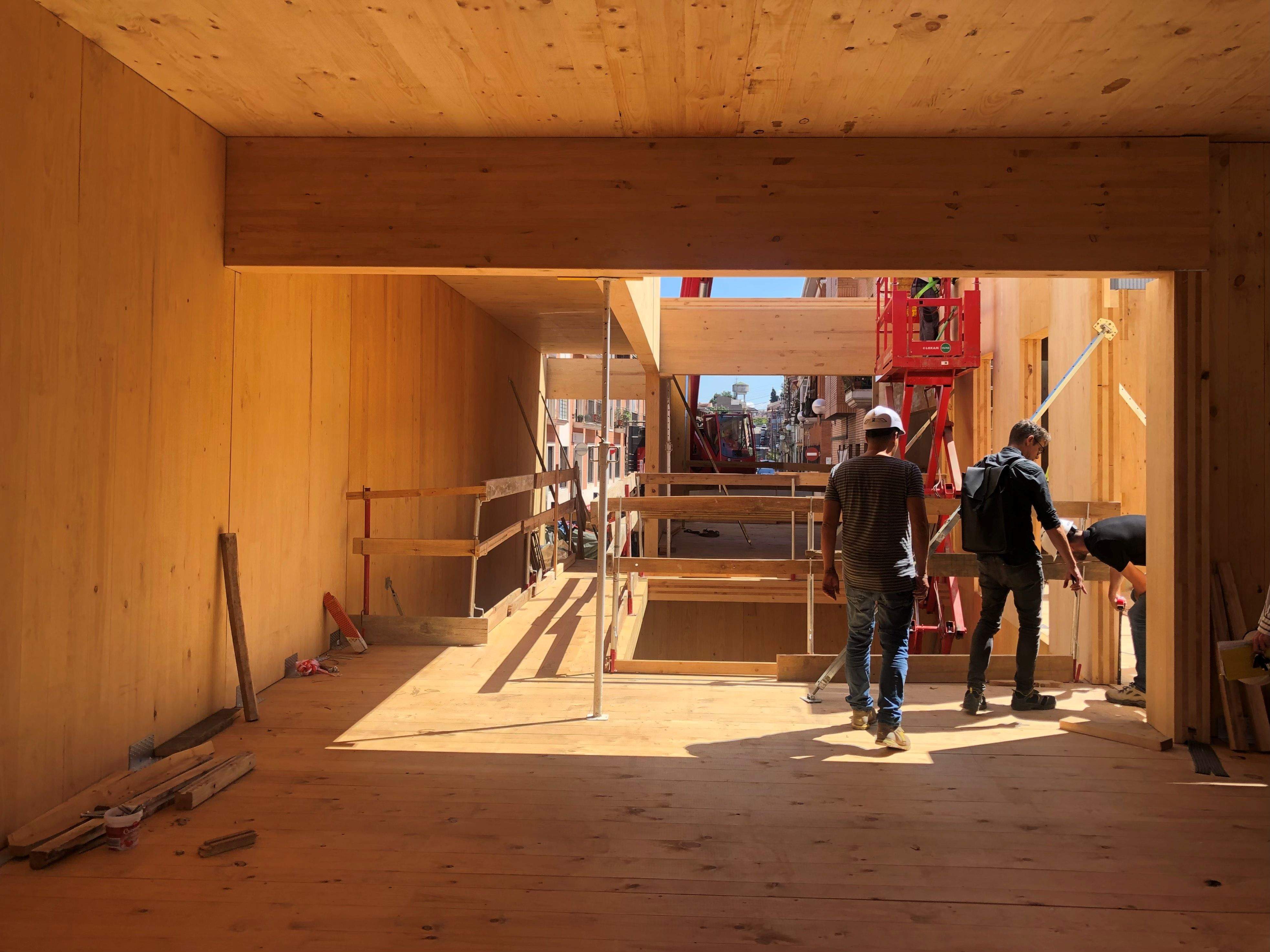 Construcció sostenible. FOTO: Arxiu municipal de Ripollet