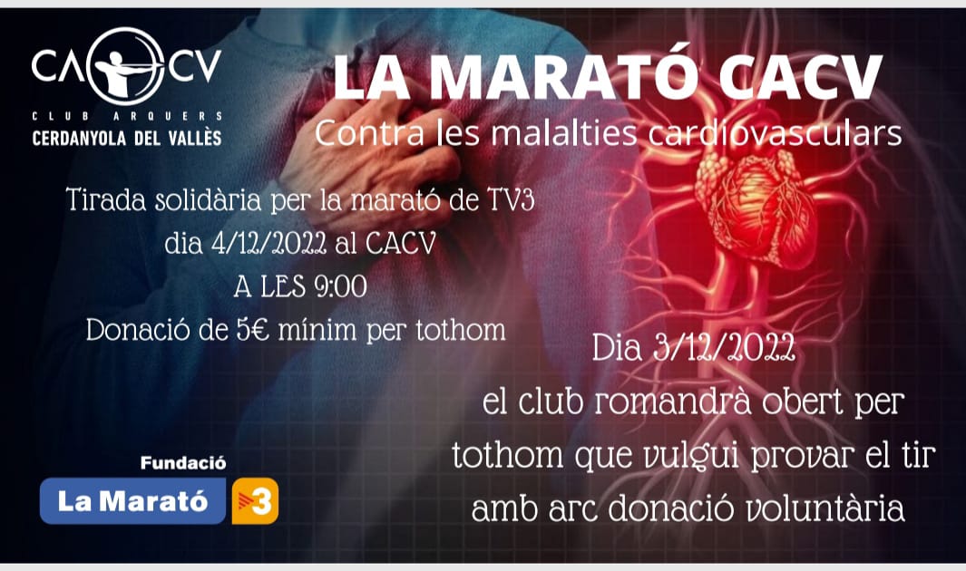 Tirada d'arc social per La Marató Tirada d'arc social per La Marató