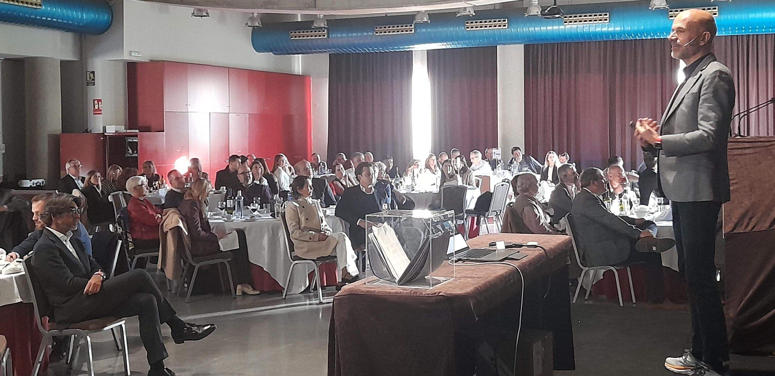 Xerrada de Luca Lazzarini al Cerdanyola Fòrum de 2022. FOTO: Cedida