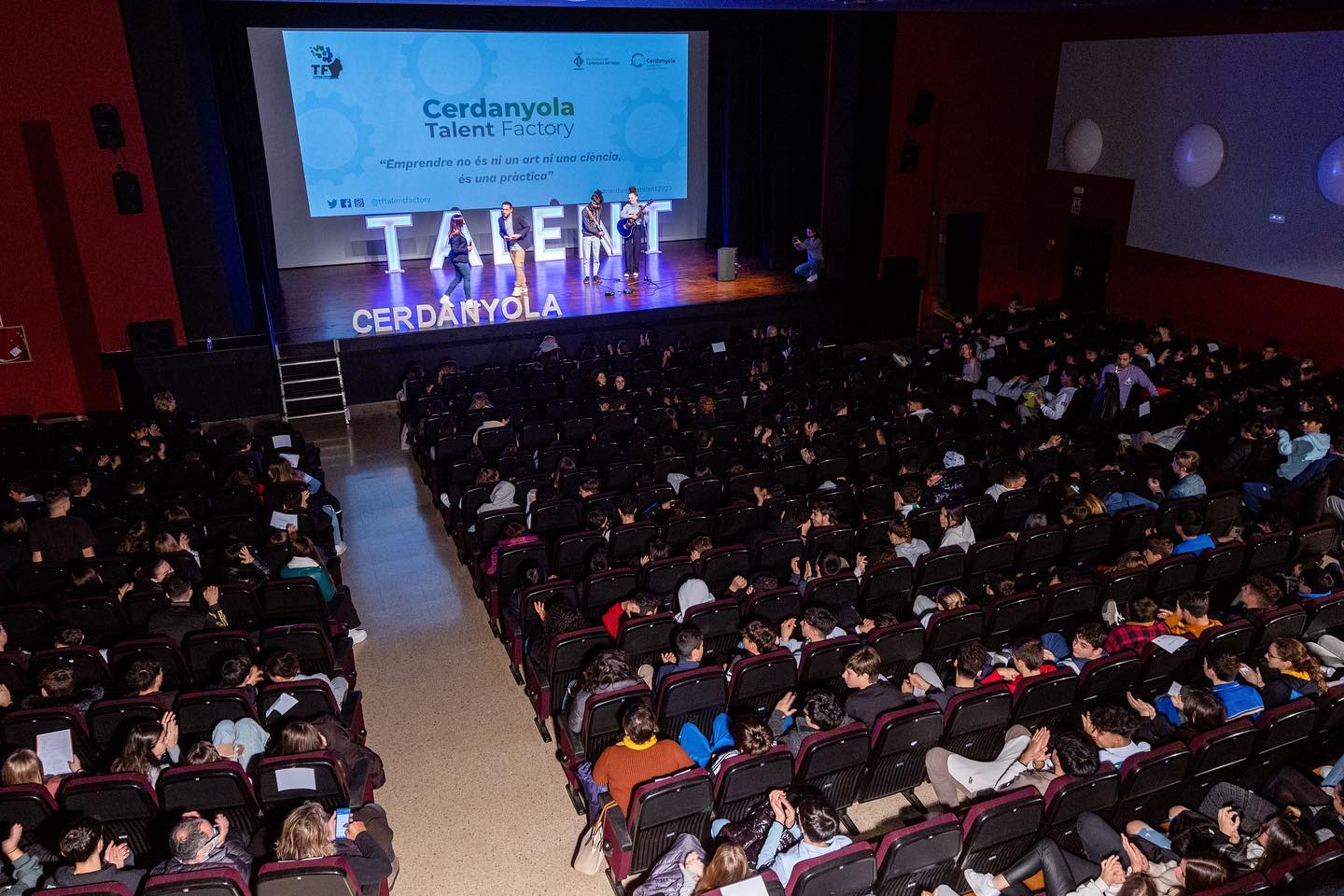 Presentació del projecte Cerdanyola Talent Factory. FOTO: Núria Puentes (Ajuntament de Cerdanyola)