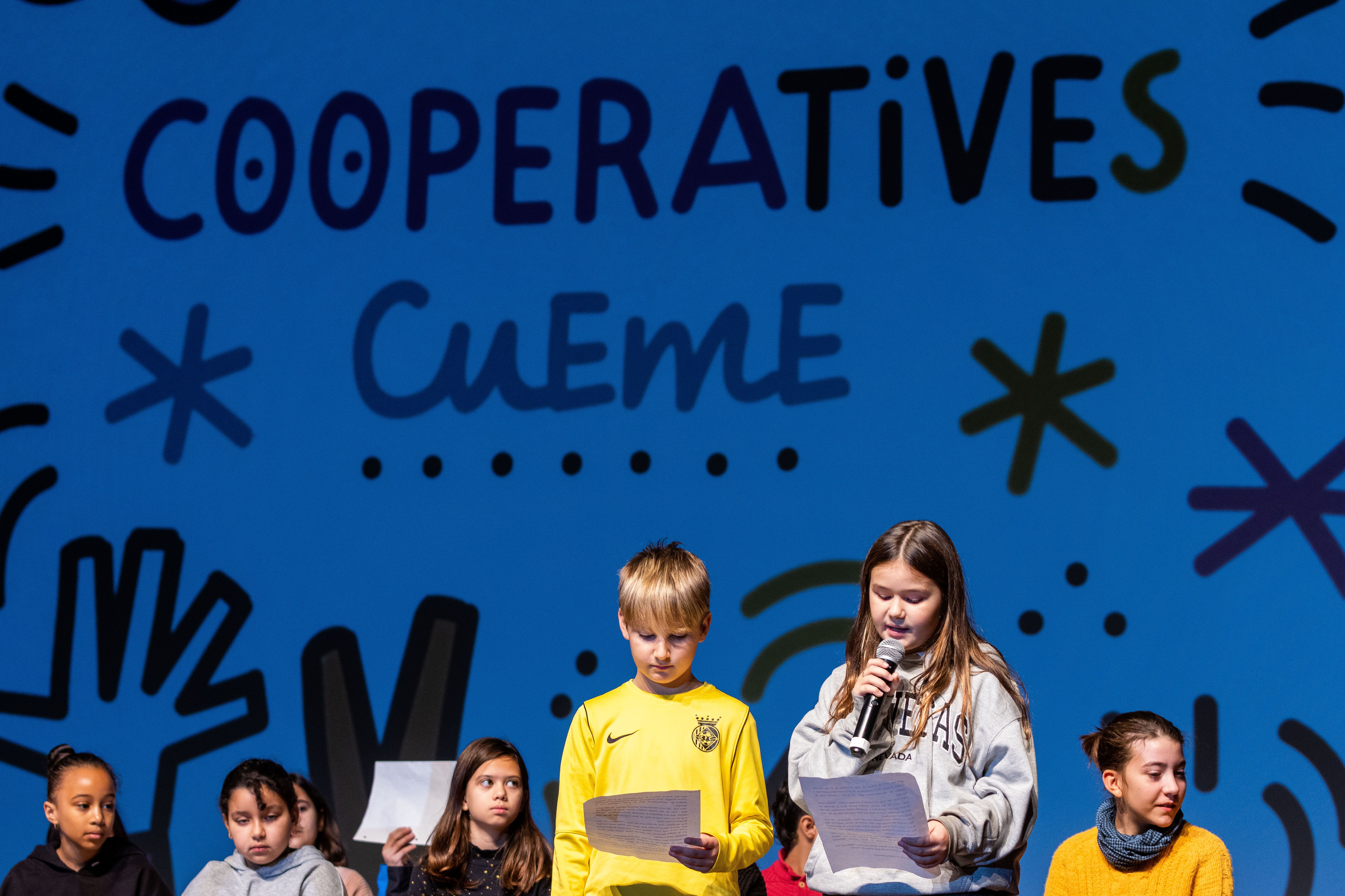 Presentació de les cooperatives escolars del curs 2022-2023. FOTO: Núria Puentes (Ajuntament de Cerdanyola)
