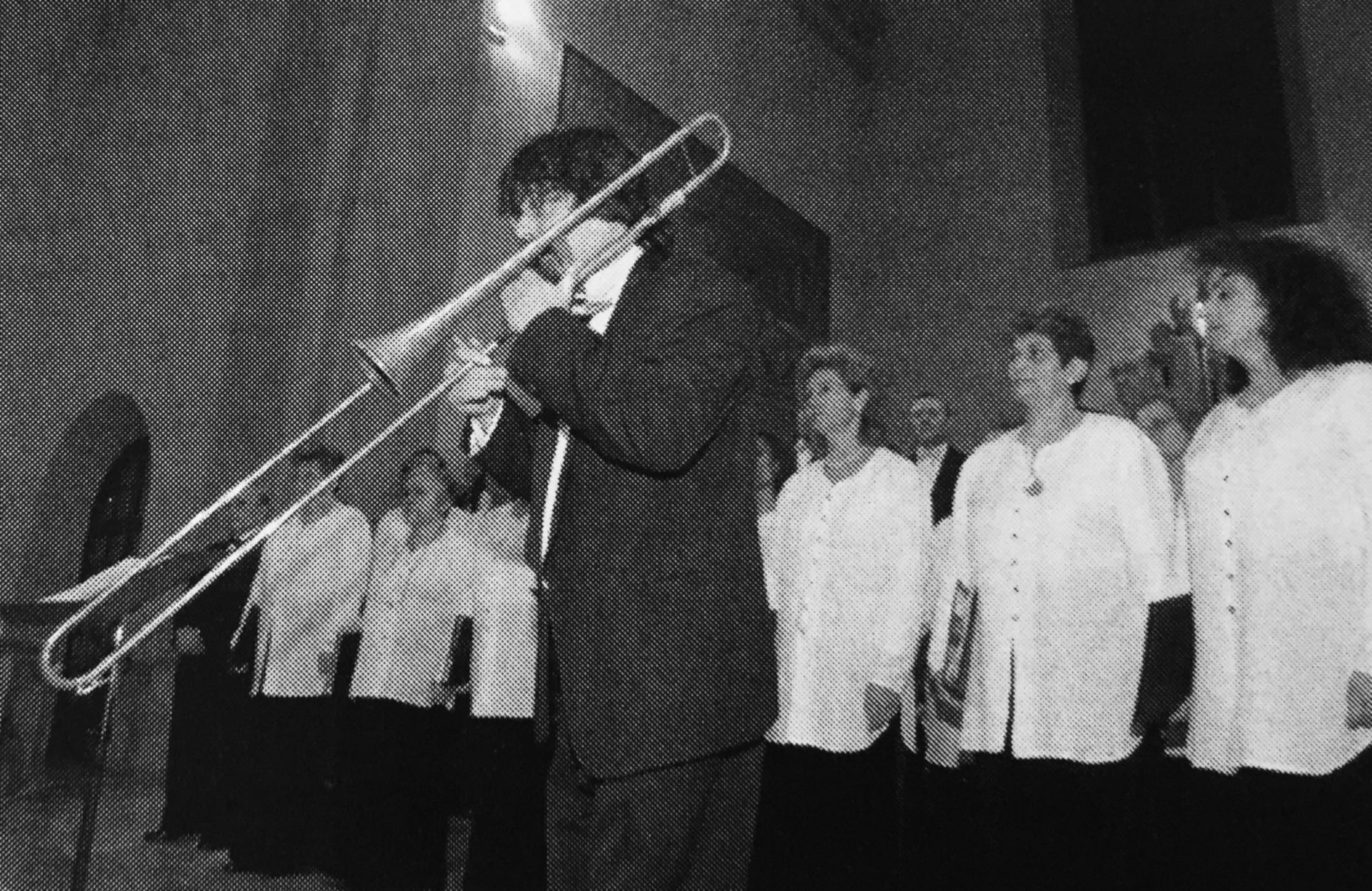 Fotografia captada durant un dels tradicionals concerts de Nadal de la Coral Cerdanyola a l'Església de Sant Martí (2005)