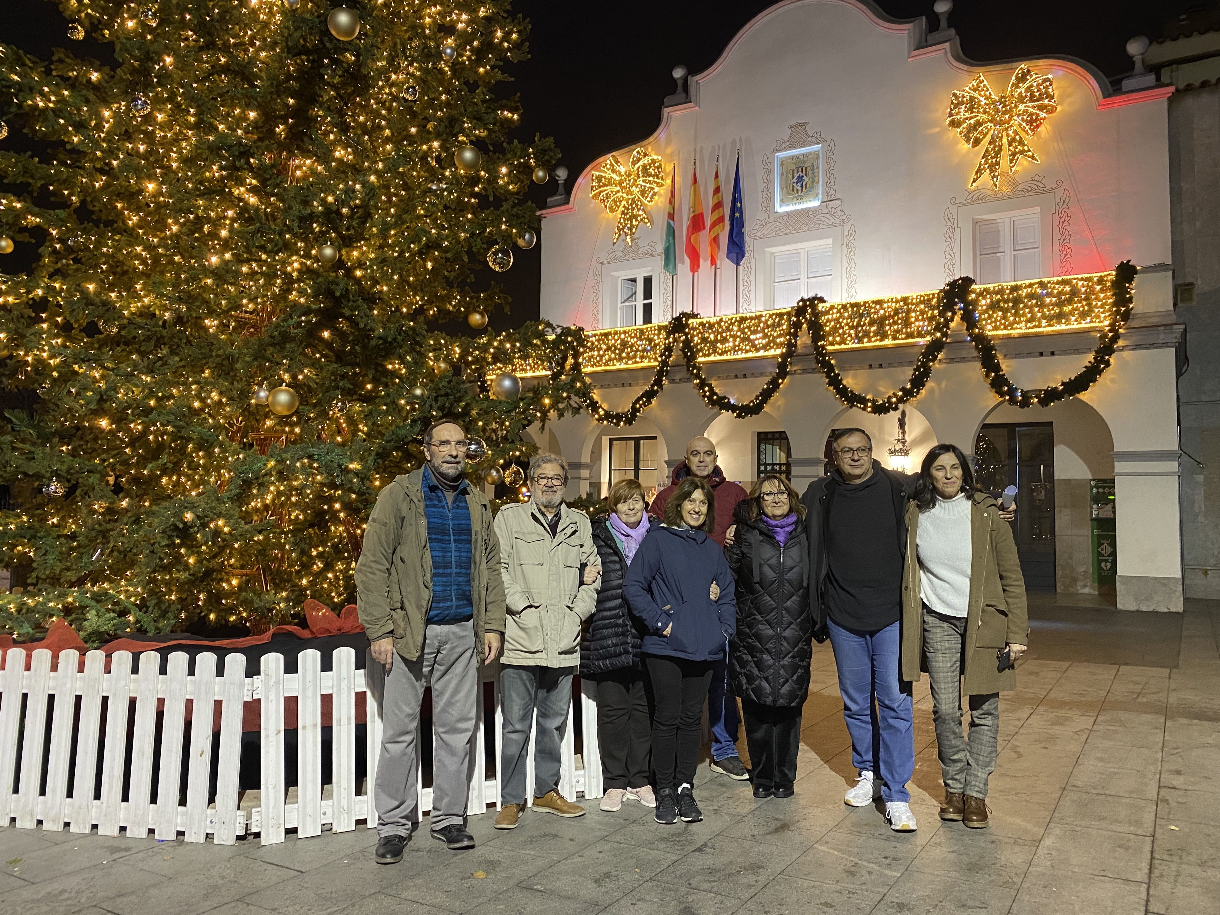 Membres de Podem Cerdanyola el 5 de desembre. FOTO: Mónica GM