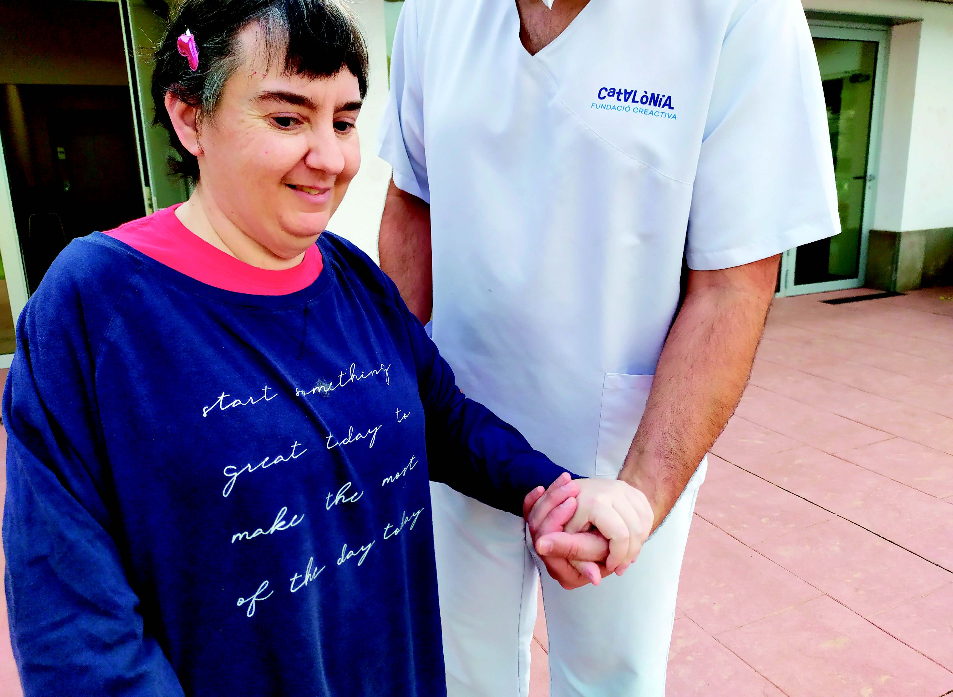 Fundació Sant Jordi és una entitat sense ànim de lucre que ofereix cursos de formació gratuïts. FOTO: Cedida