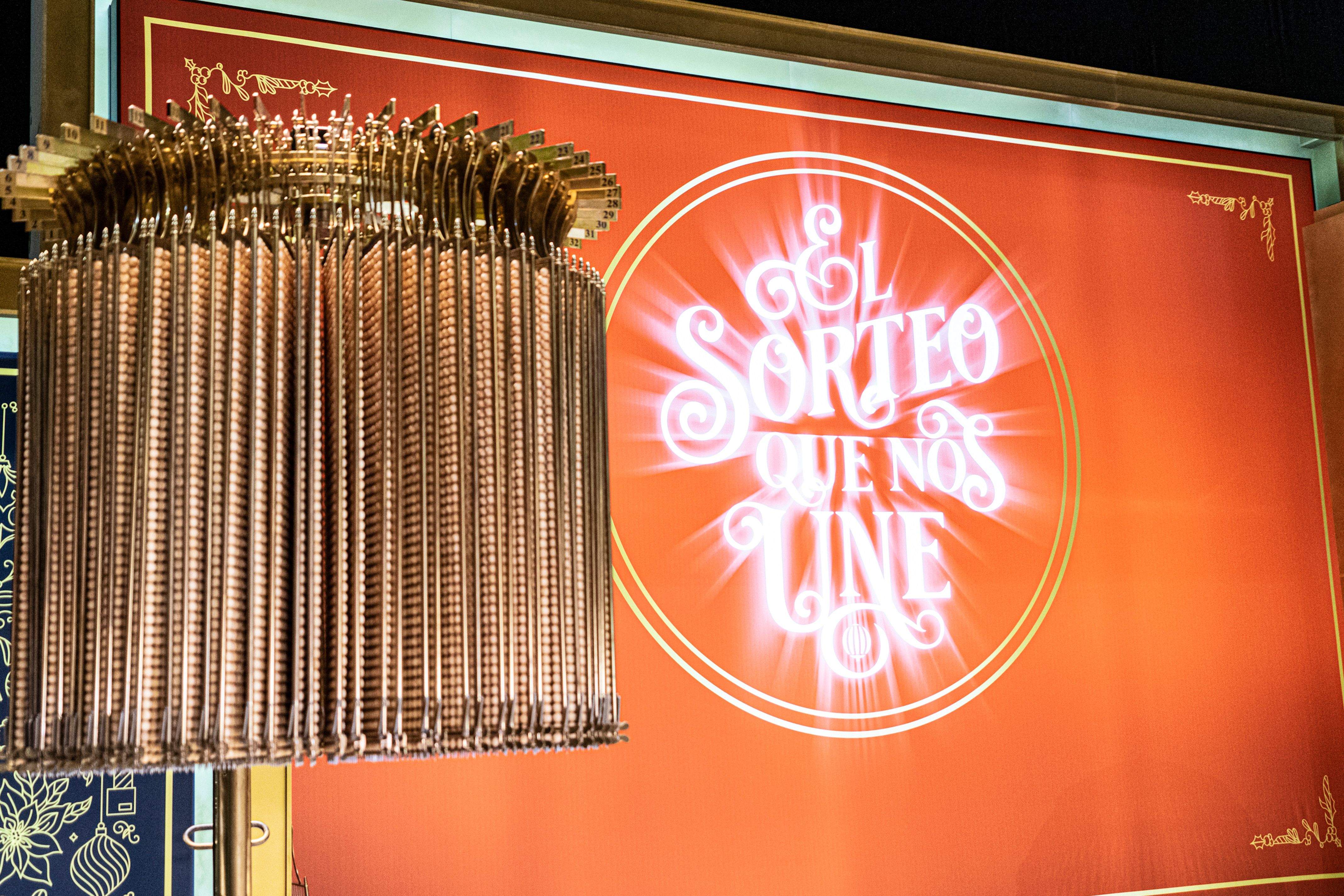 Boles de la rifa de Nadal 2022. FOTO: Sociedad Estatal de Loteries