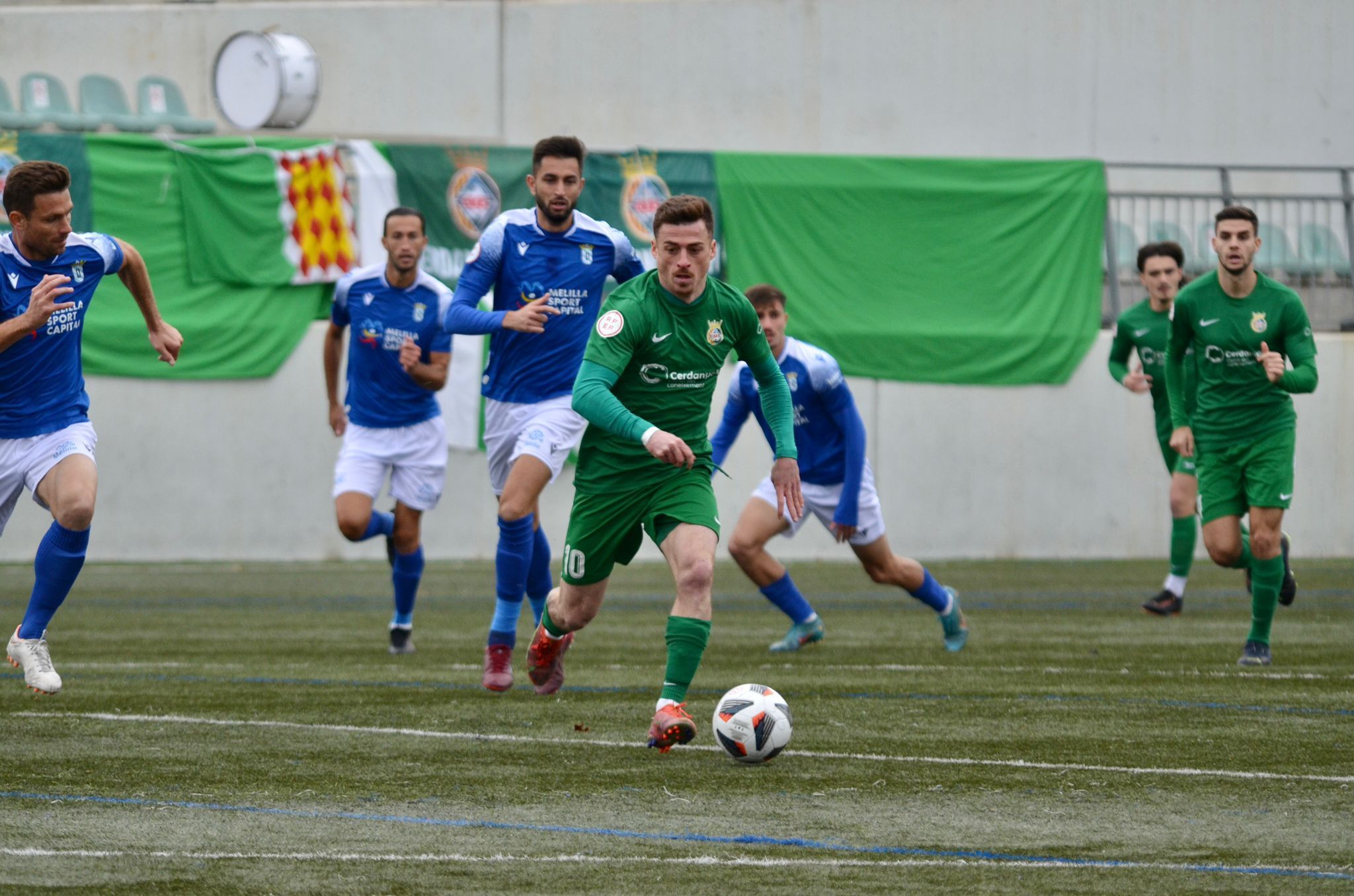 El Cerdanyola Futbo Club aconsegueix la permanència a 2a RFEF gràcies a una vacant. FOTO: Cerdanyola FC