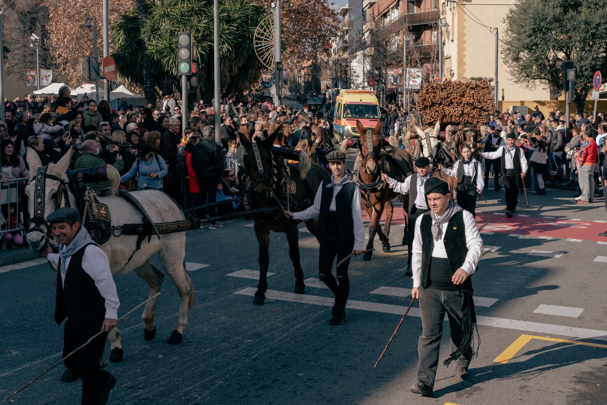 Passada dels Tres Tombs 2023 a Cerdanyola. Foto: Ale Gómez