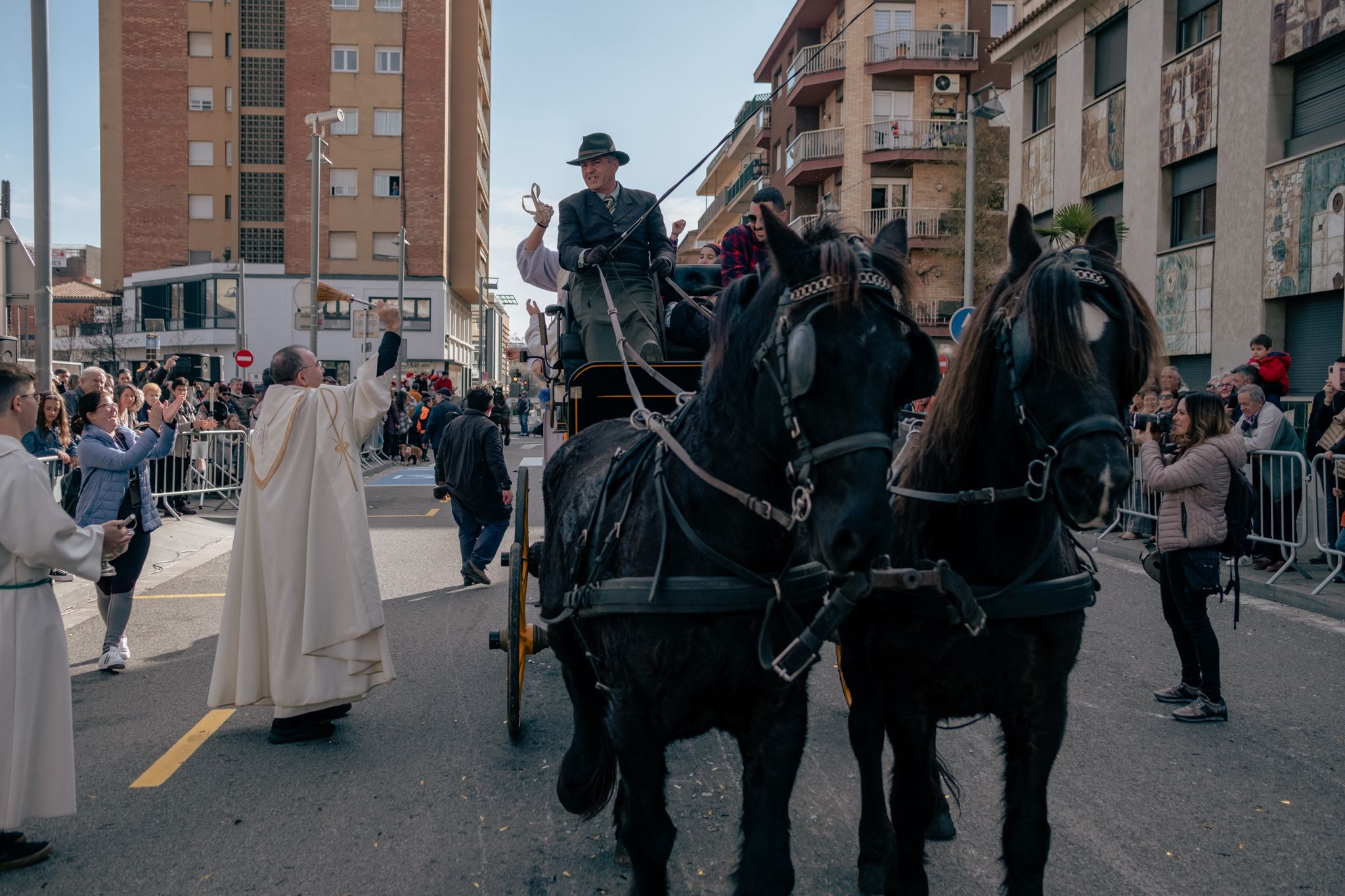 Passada dels Tres Tombs 2023 a Cerdanyola. Foto: Ale Gómez