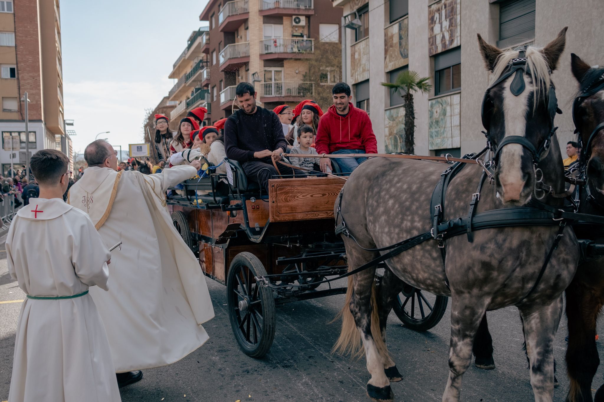 Passada dels Tres Tombs 2023 a Cerdanyola. Foto: Ale Gómez