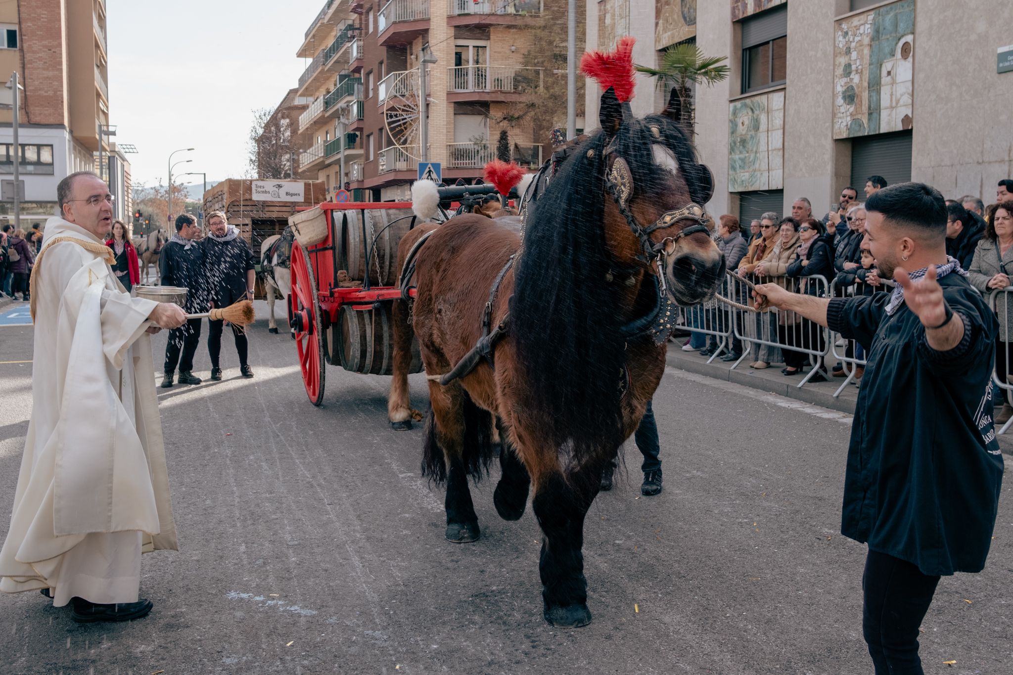 Passada dels Tres Tombs 2023 a Cerdanyola. Foto: Ale Gómez