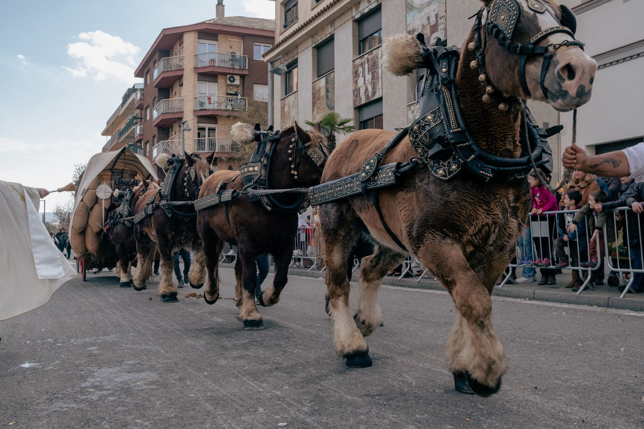 Passada dels Tres Tombs 2023 a Cerdanyola. Foto: Ale Gómez