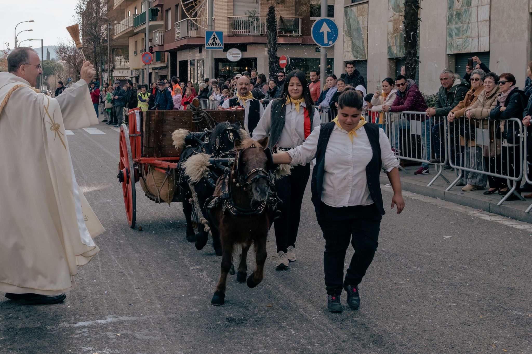 Passada dels Tres Tombs 2023 a Cerdanyola. Foto: Ale Gómez