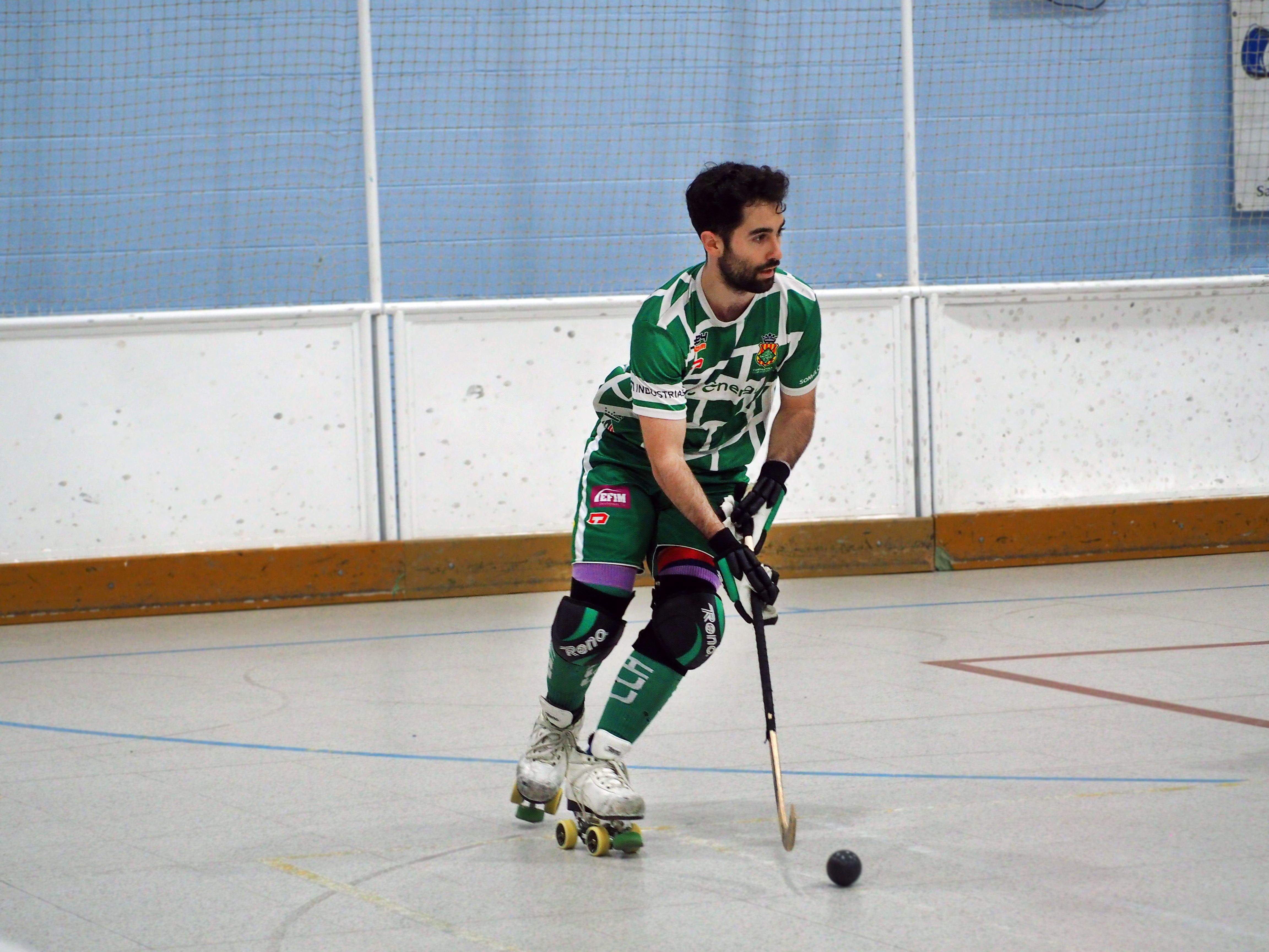 David Martínez, jugador del Cerdanyola Club d'Hoquei. FOTO: Mónica GM
