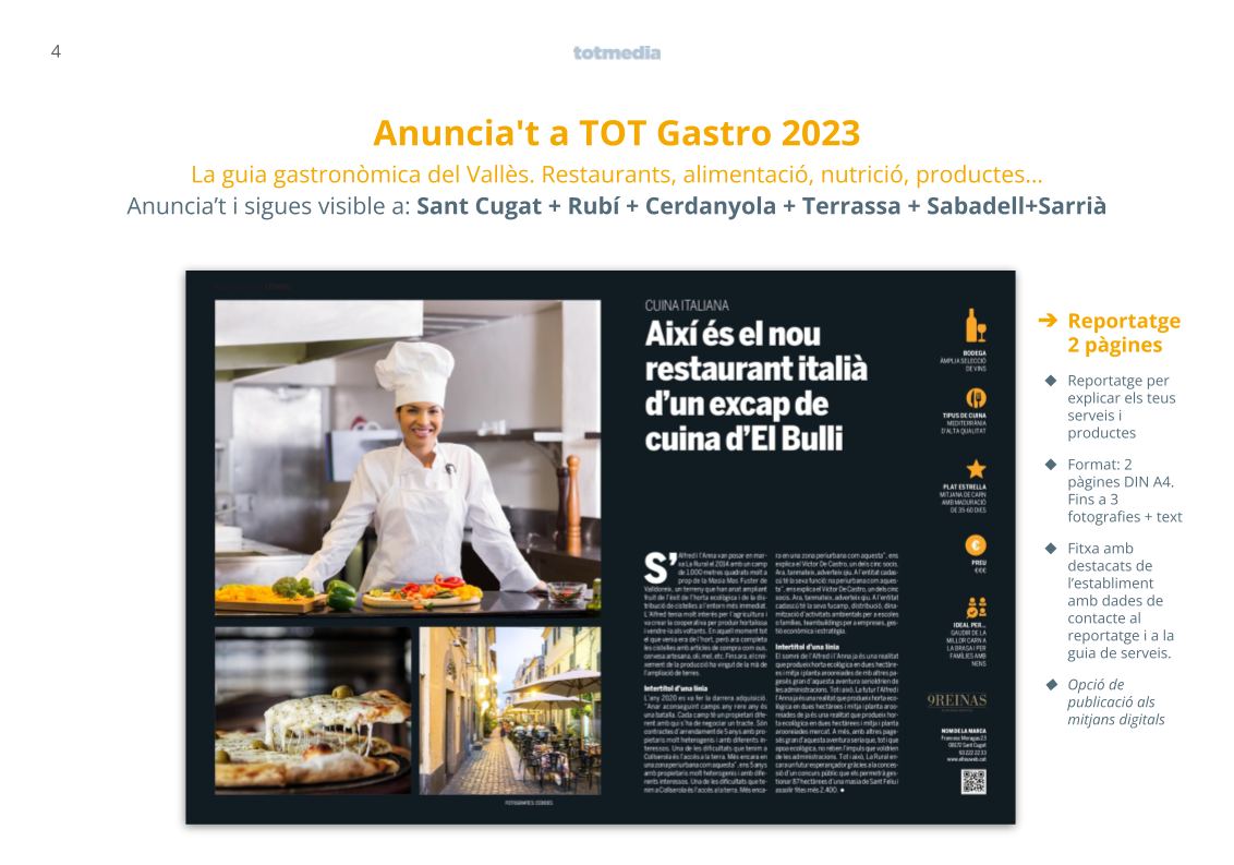 TOT Gastro Presentació 2023 3 TOT Gastro Presentació 2023 3