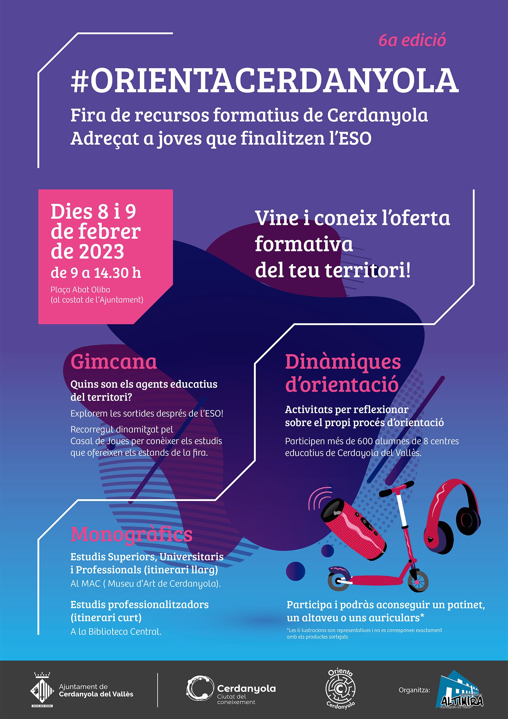 Cartell ORIENTA Cerdanyola Cartell ORIENTA Cerdanyola