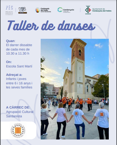 Cartell Taller de Danses Cartell Taller de Danses