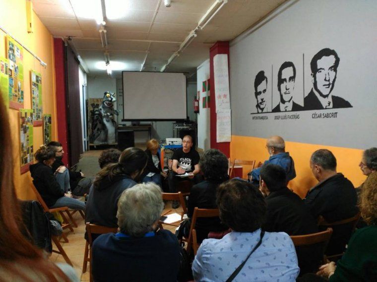 Acte a l'antic Casal Popular El Buirac. FOTO: Arxiu del TOT